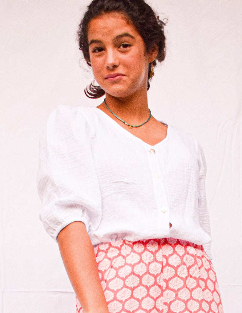 Top white boble plumeti