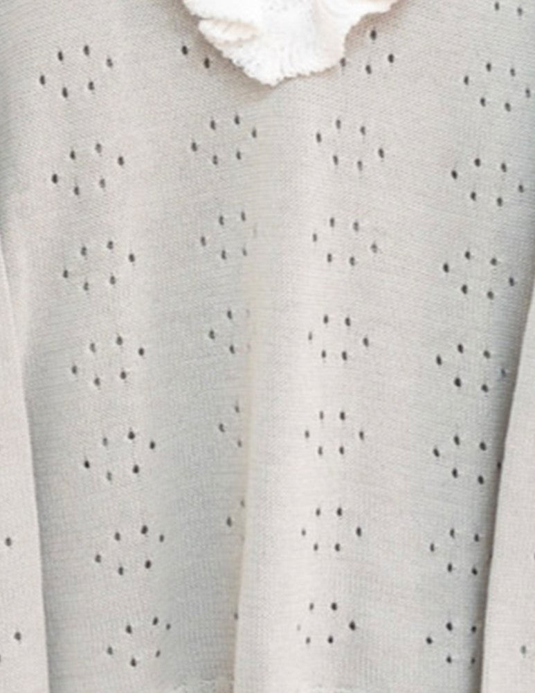 Jersey Simoneta gris empolvado