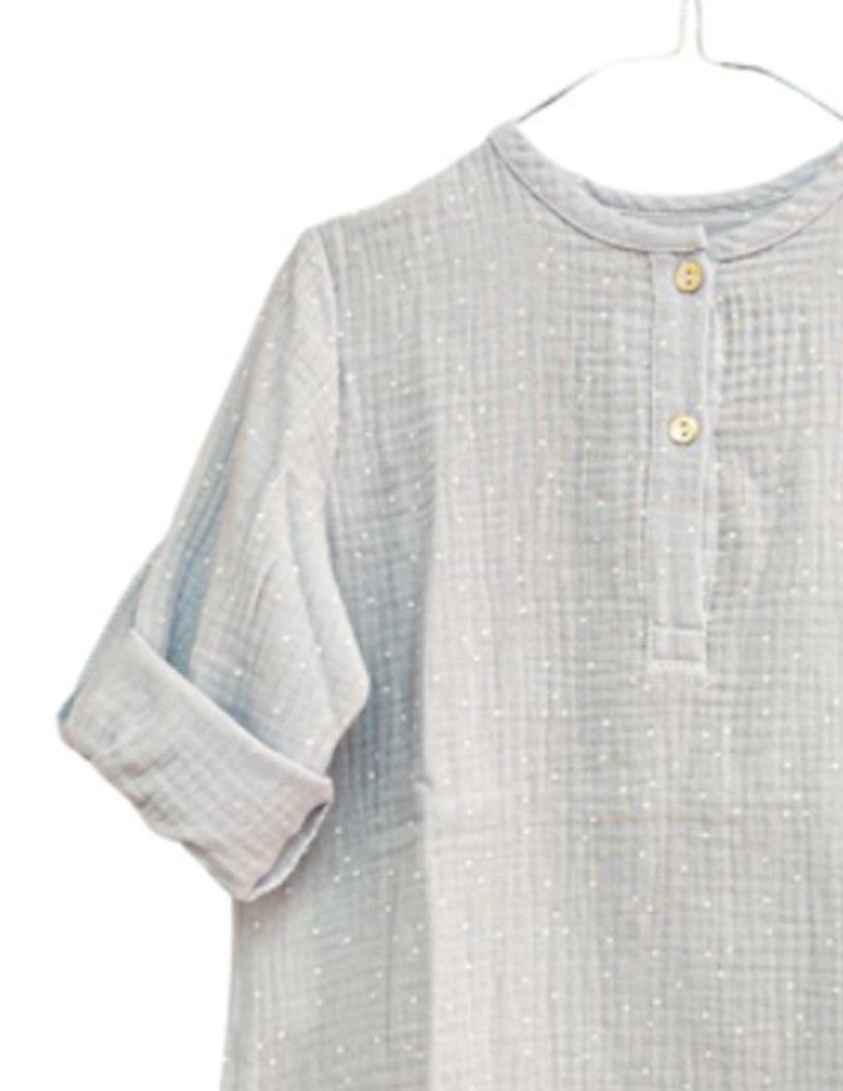 Polera topos gris
