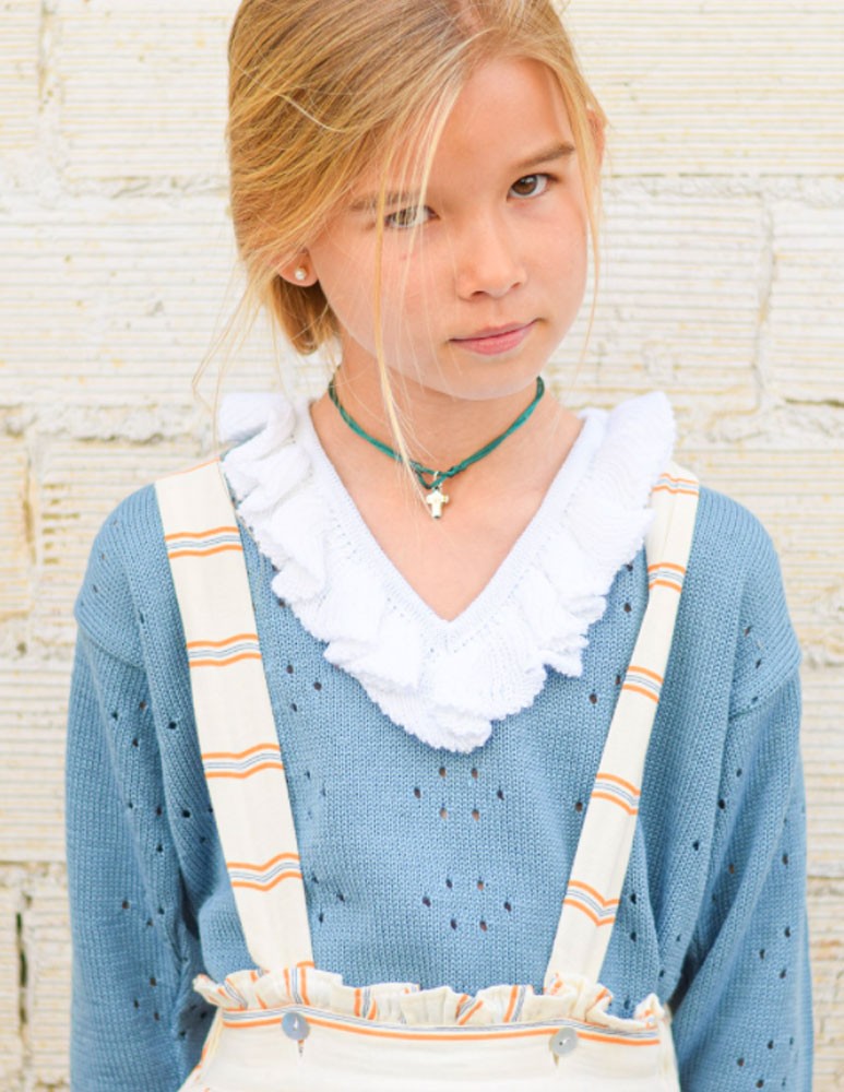 Jersey Simoneta azul empolvado