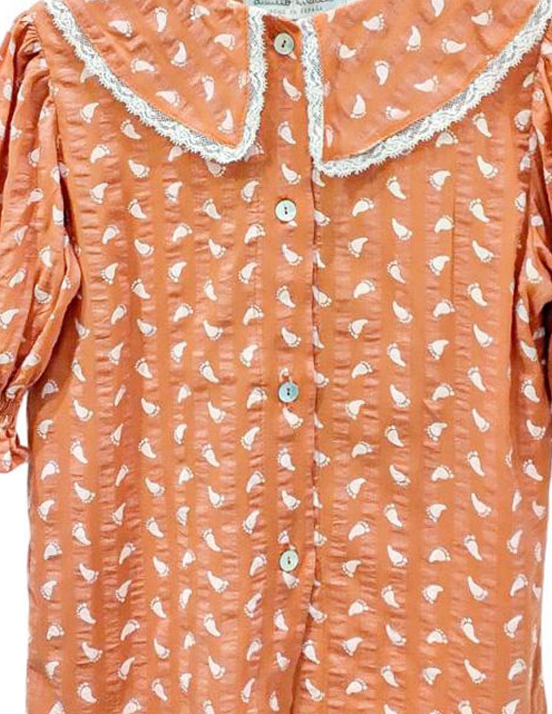 Blusa camino coral empolvado