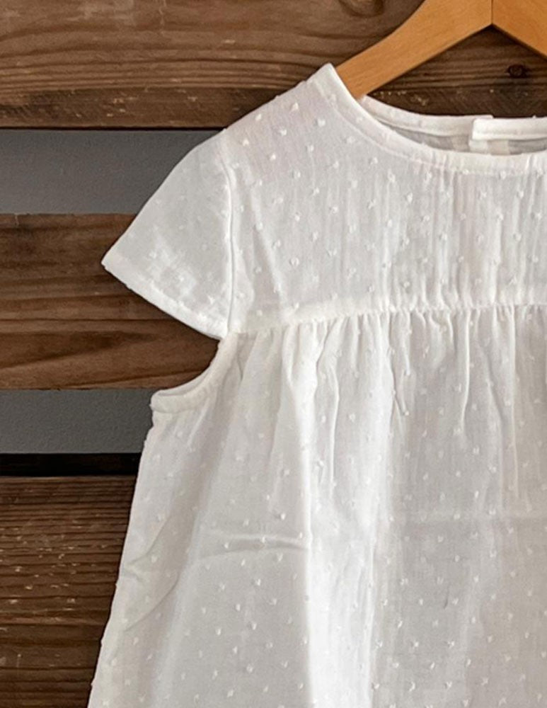 Blusa plumeti manga corta