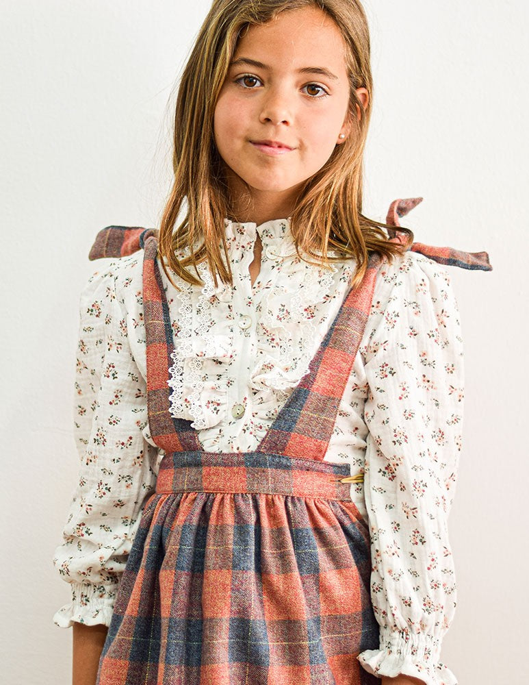 Falda cuadros caldero