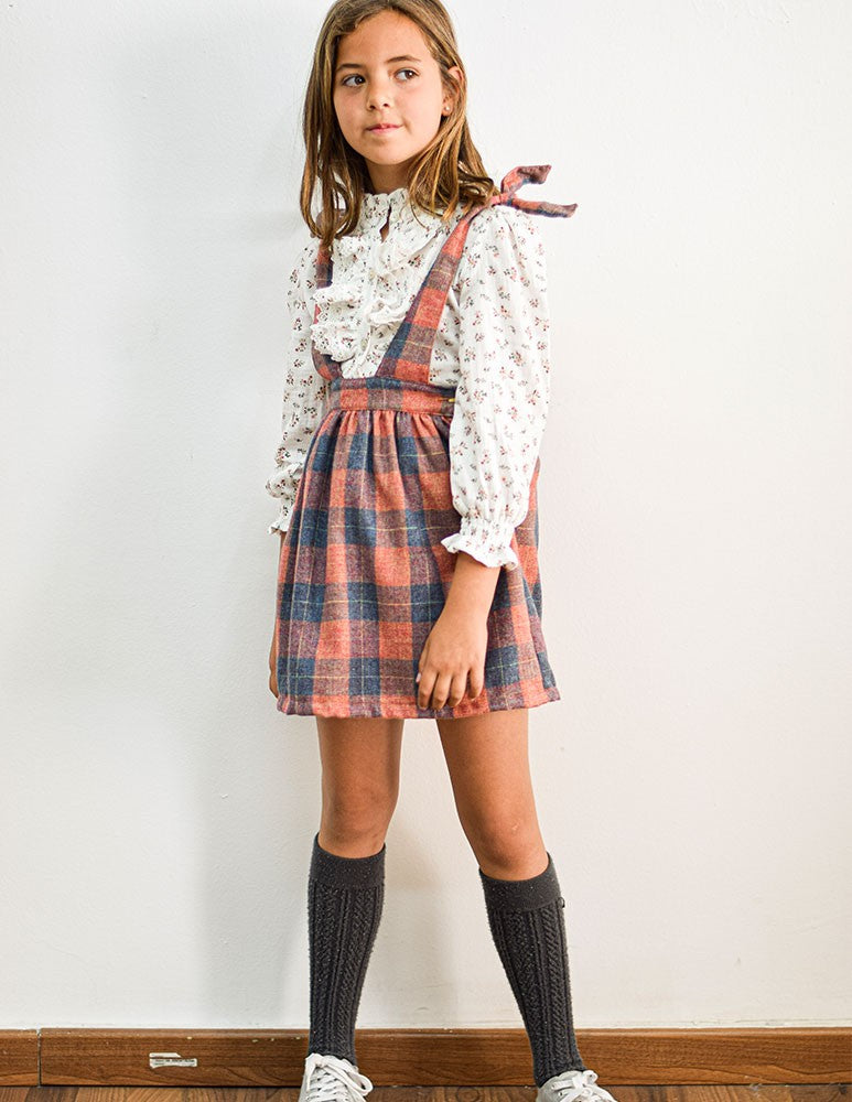 Falda cuadros caldero