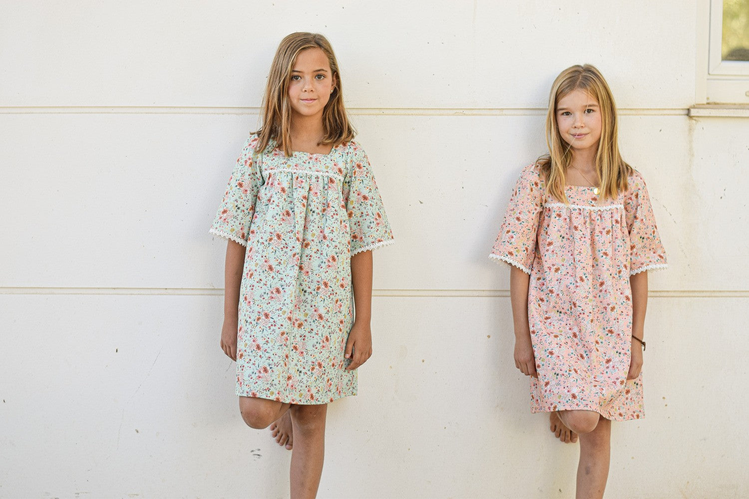 Vestido flores agua