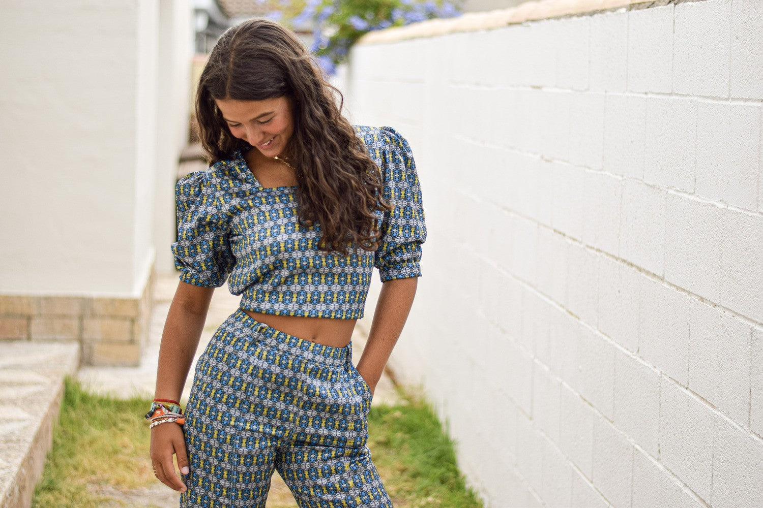 Pantalón safari mostaza