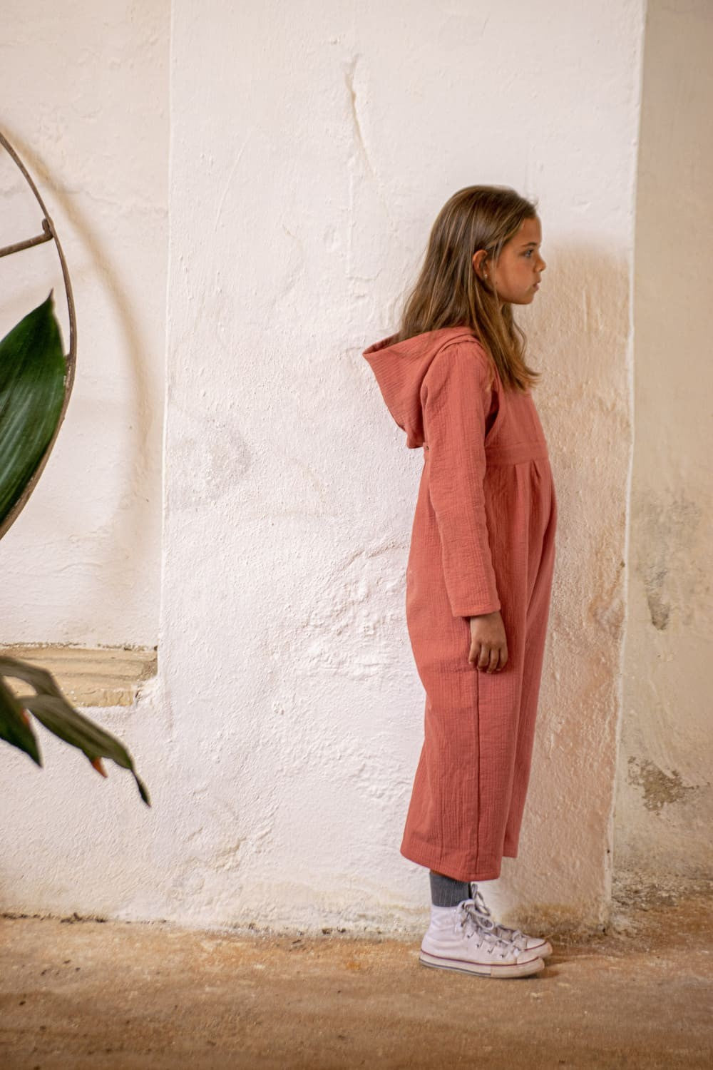 Polera/Casaca Teja (unisex)
