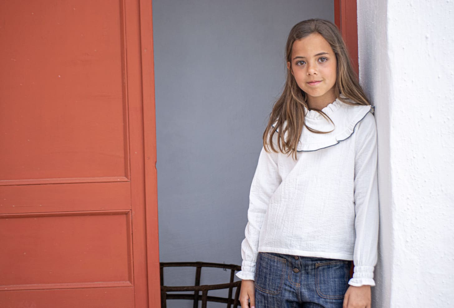 Blusa Nivot Blanca CHICA