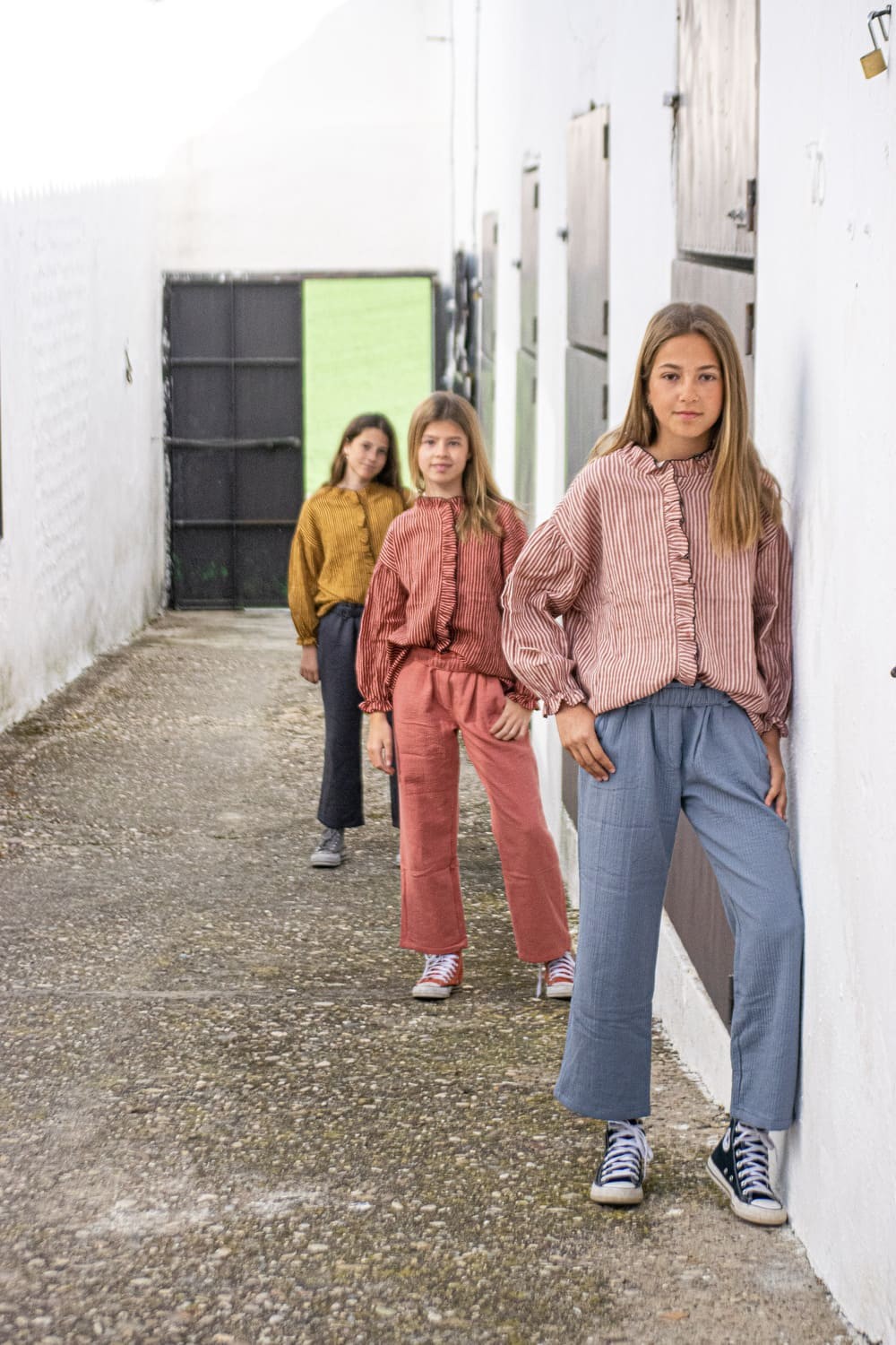 Pantalon Liso Teja