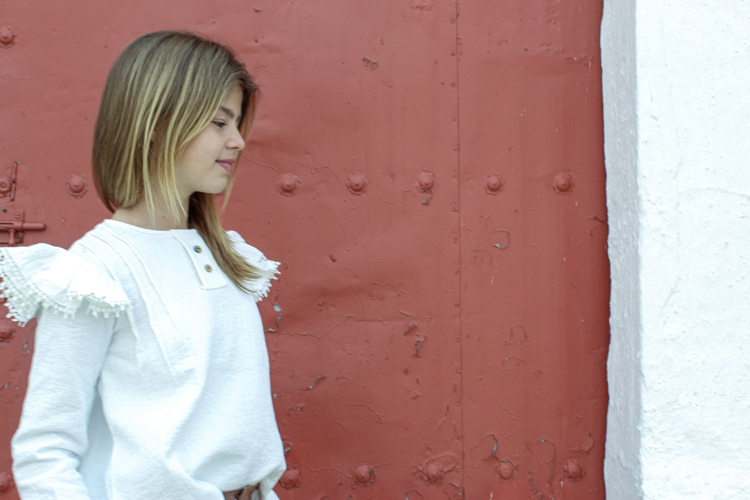 Blusa Lazo Blanca