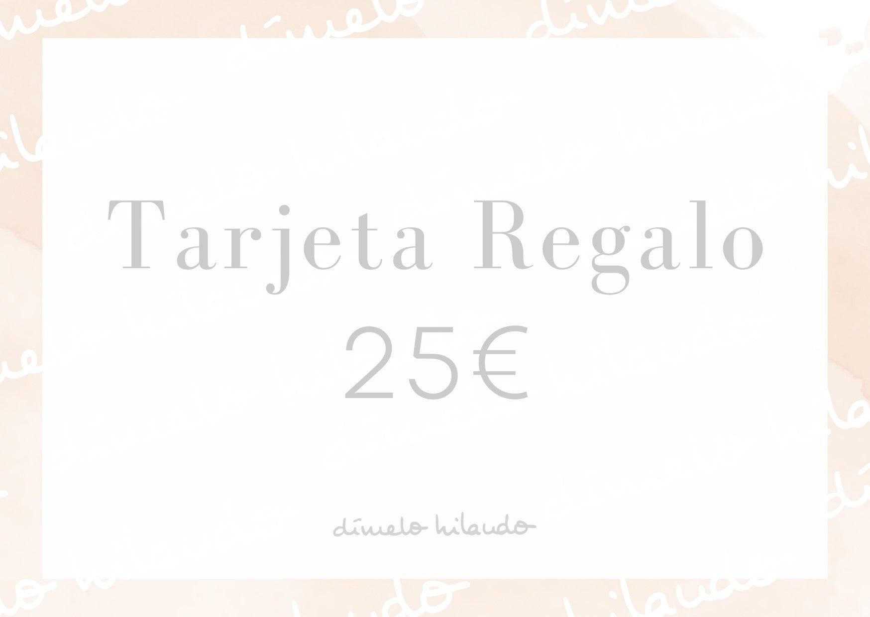 Tarjeta Regalo