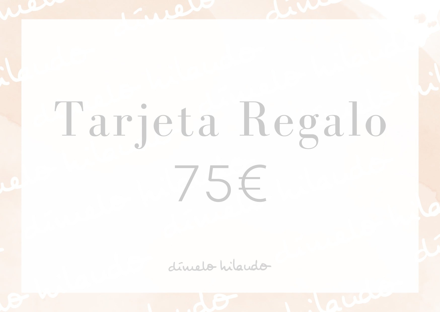 Tarjeta Regalo