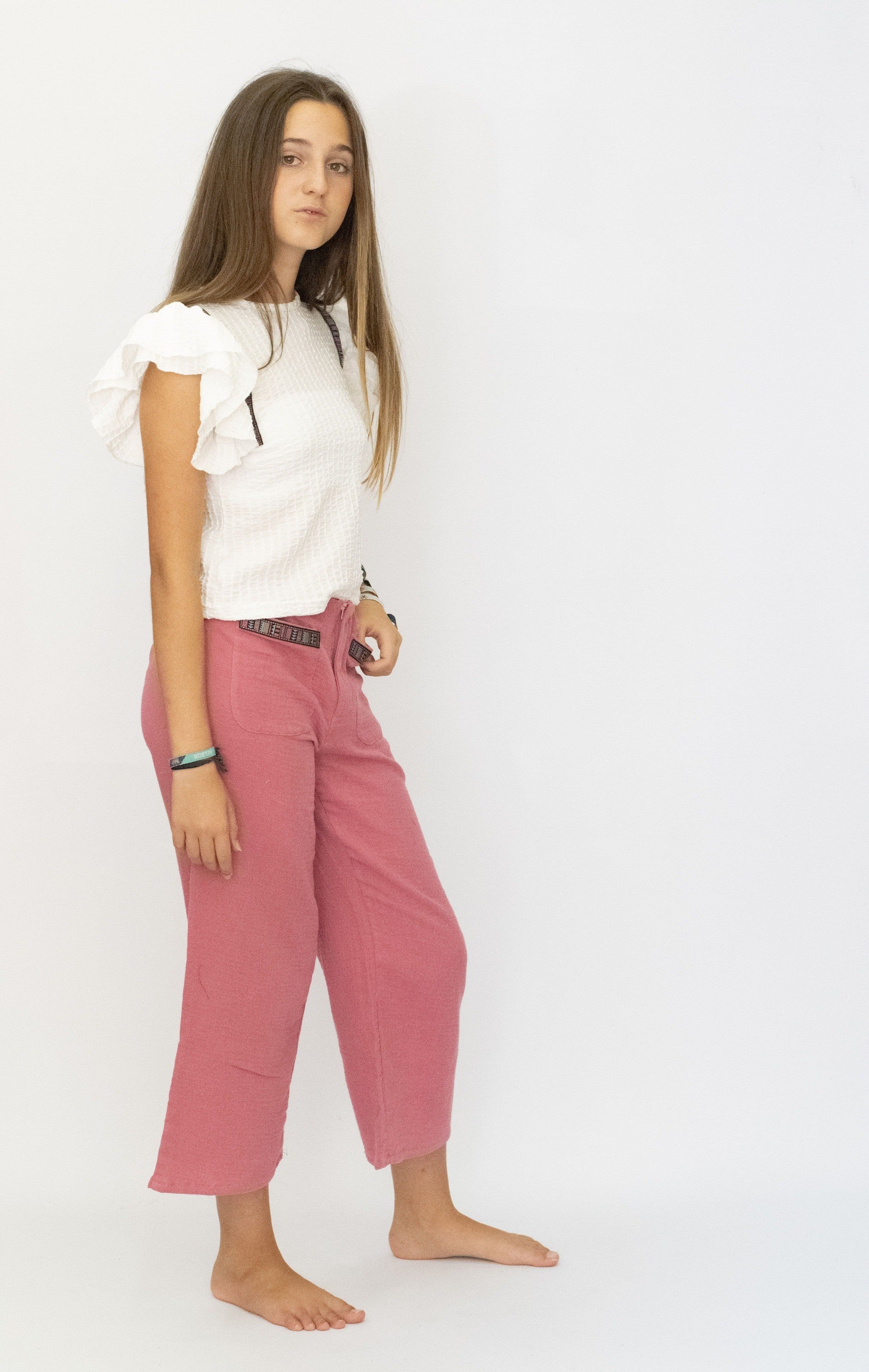 PANTALON AZTECA ROSA