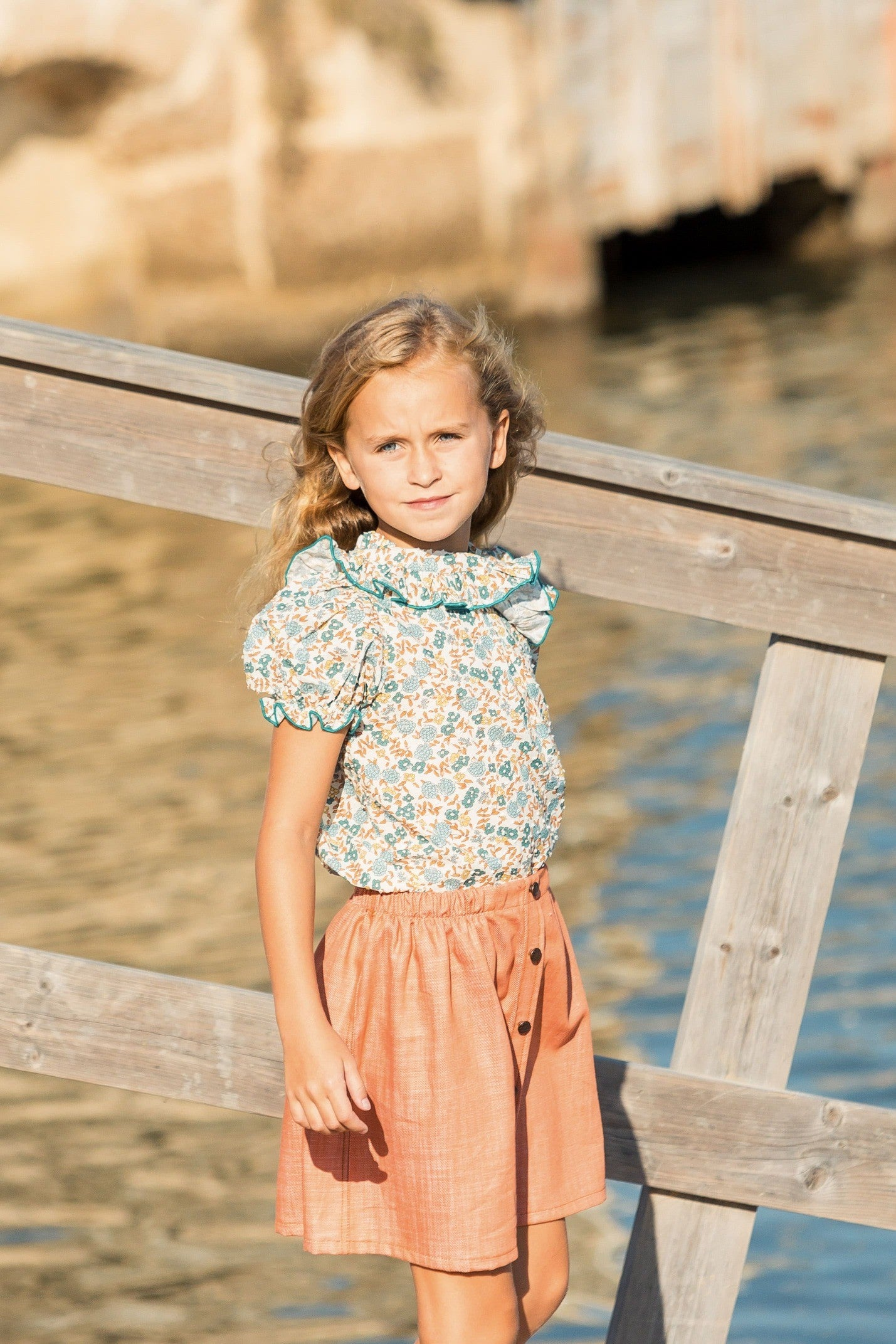 FALDA LIBERTY NARANJA