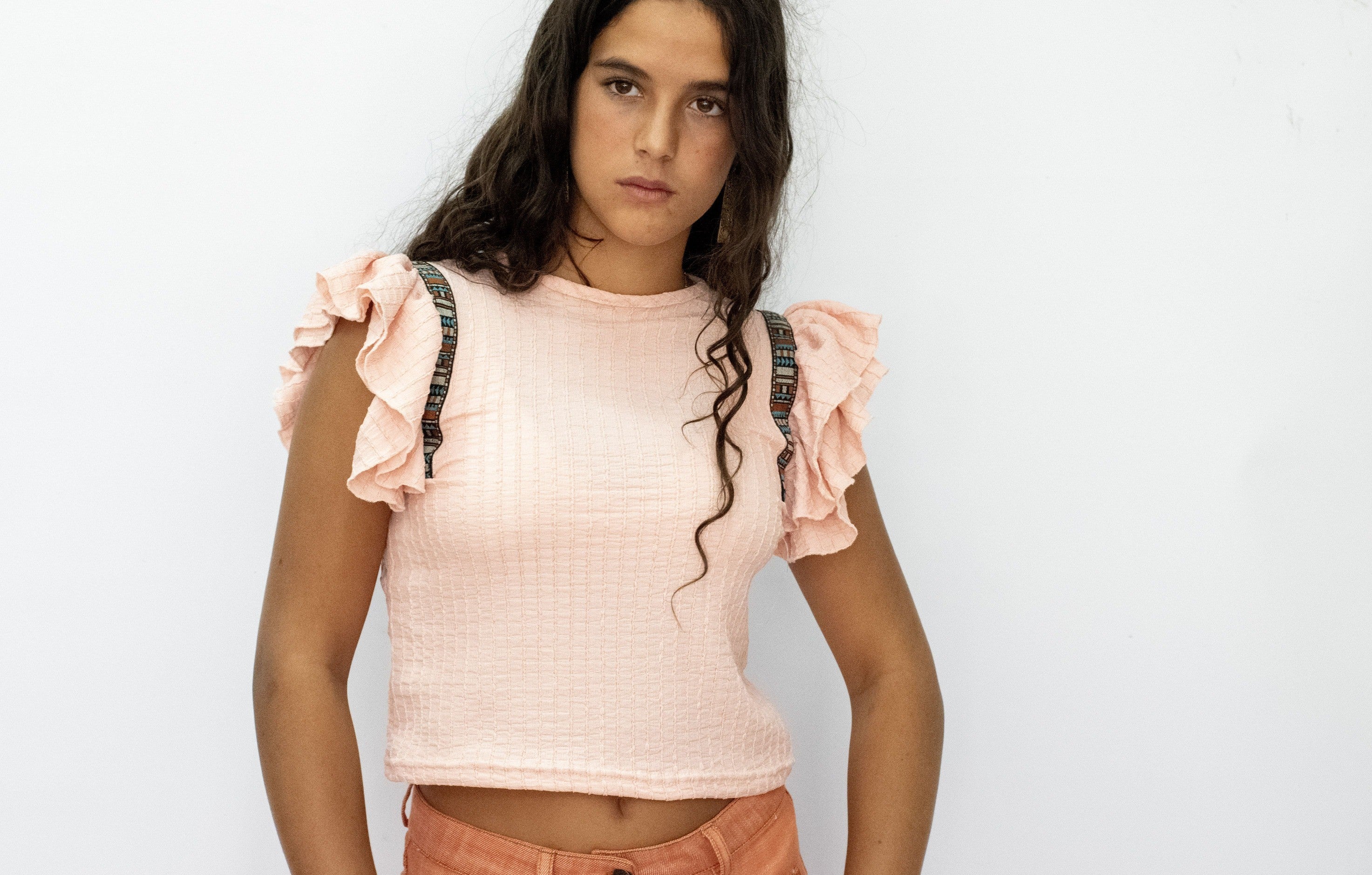 TOP VISCOSA ROSA