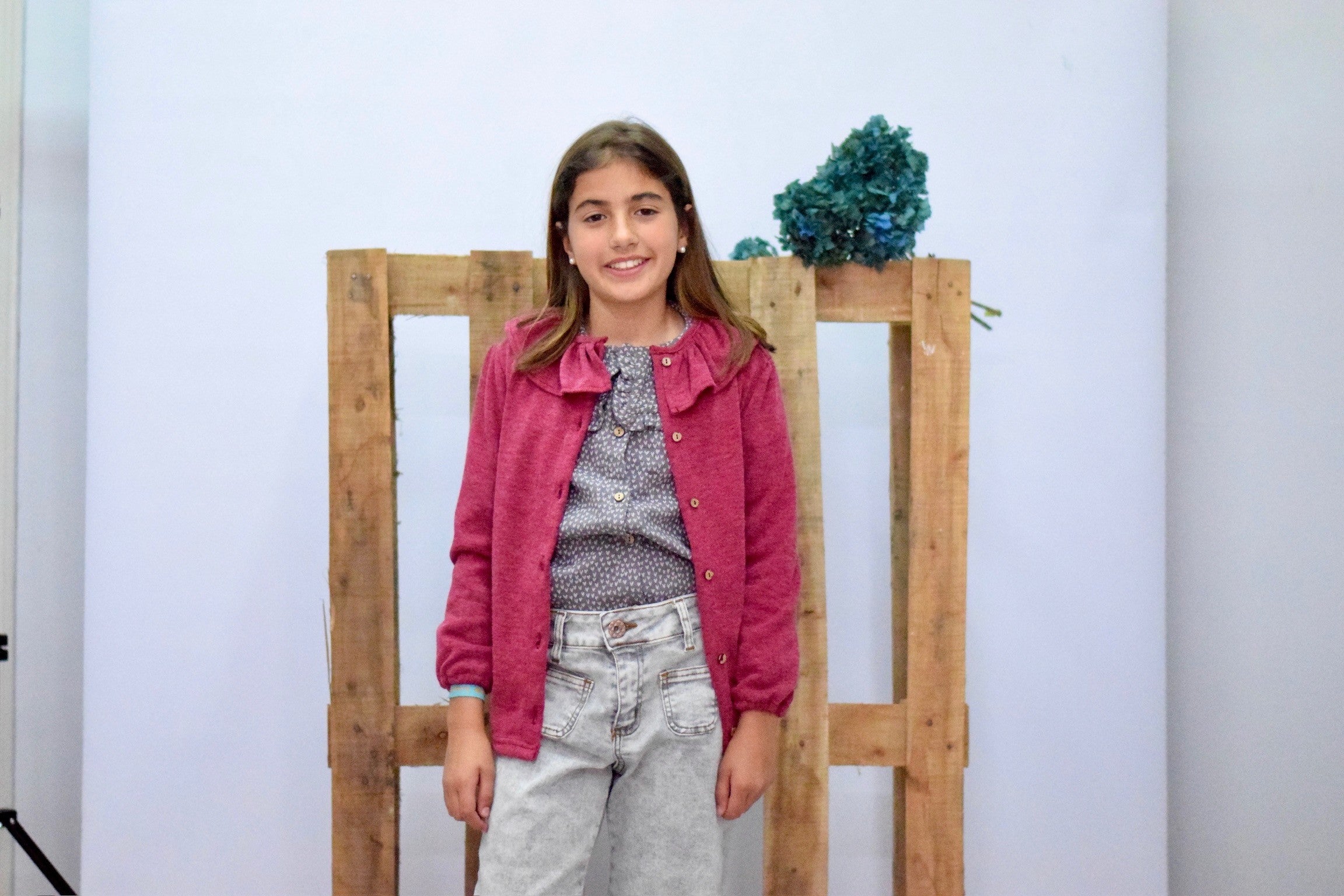 Jersey Volanton Twin rosa Niña/Teen