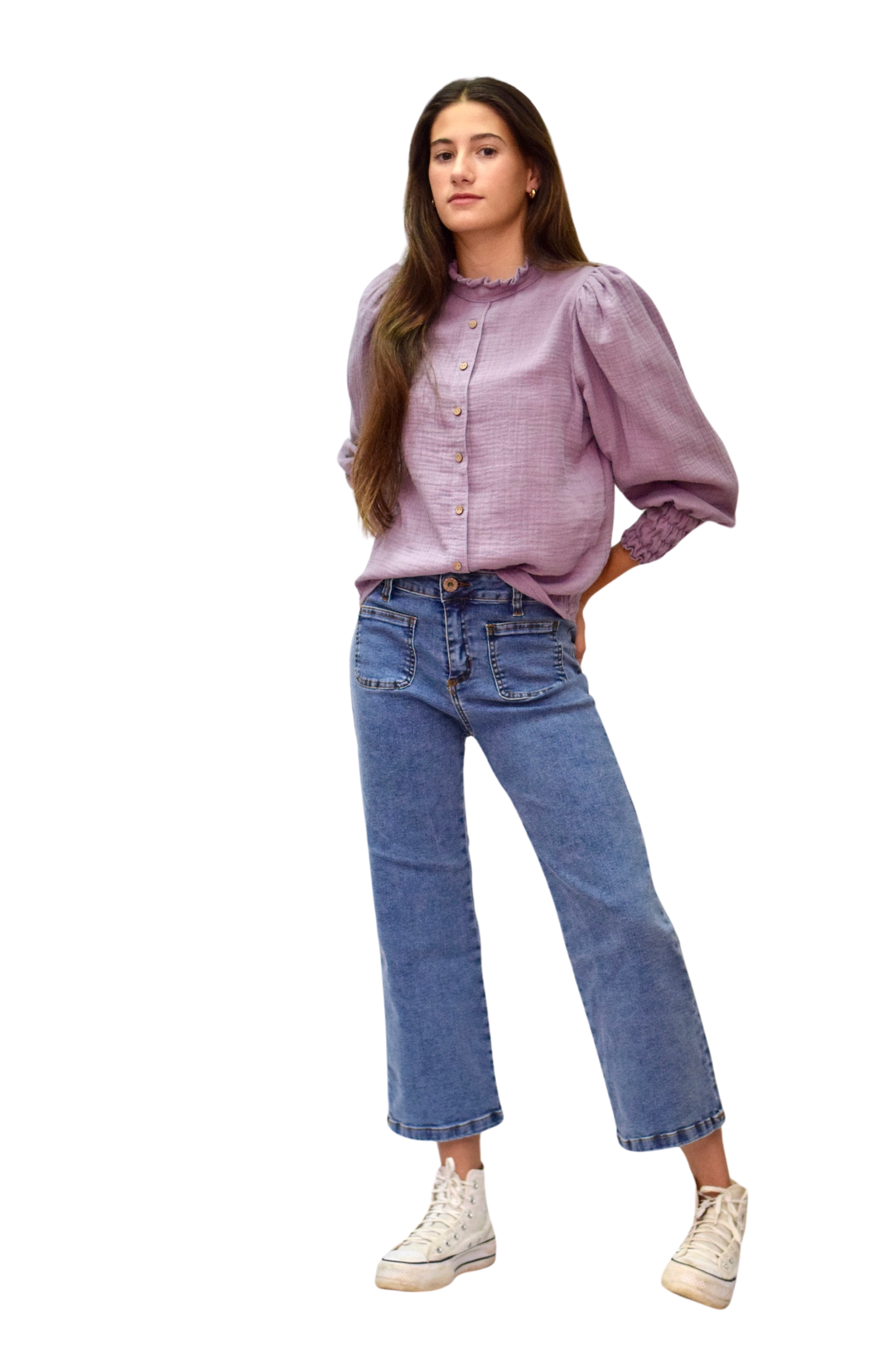 Vaquero Desgastado azul Chica/Mujer