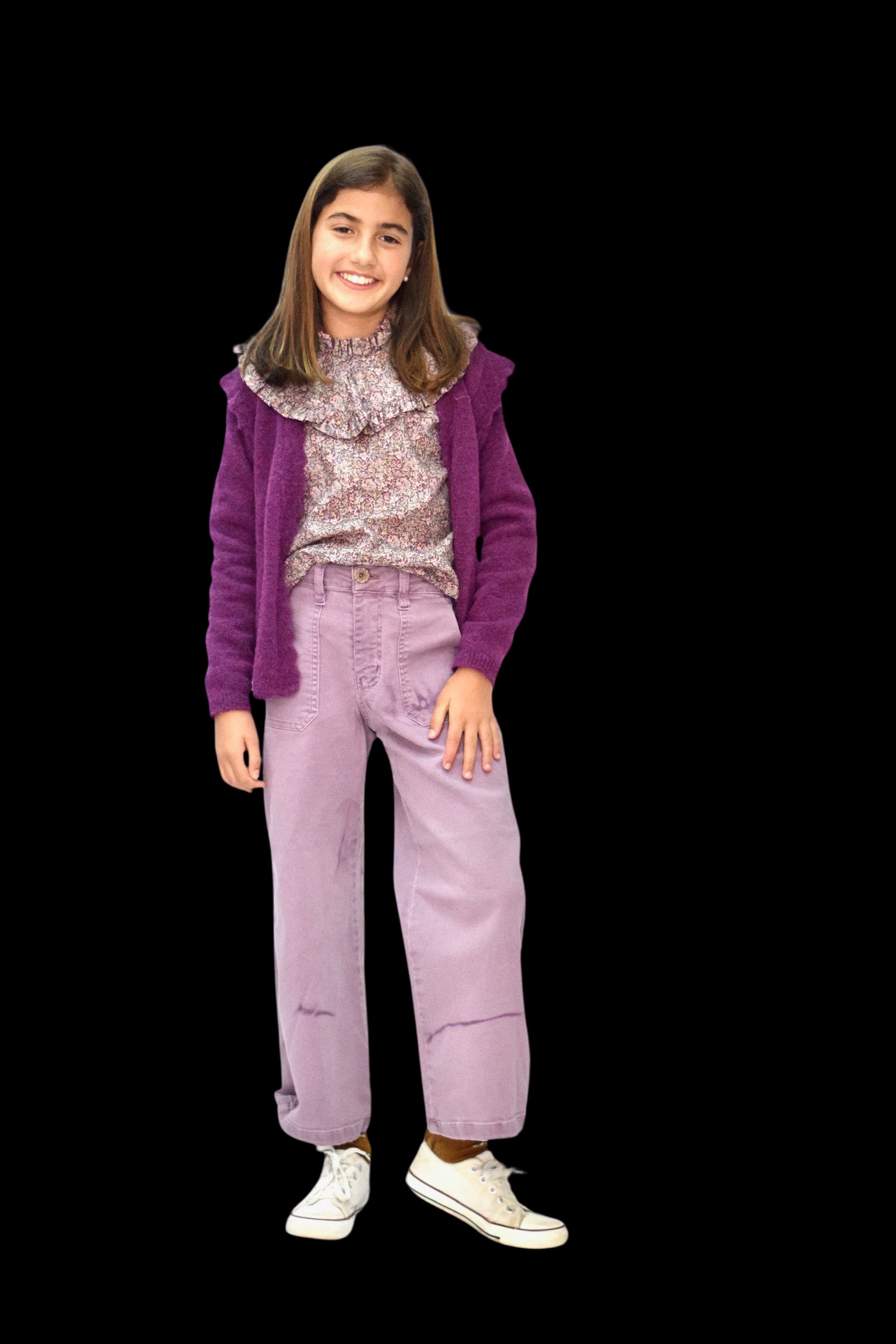 Bolero morado Niña/Teen