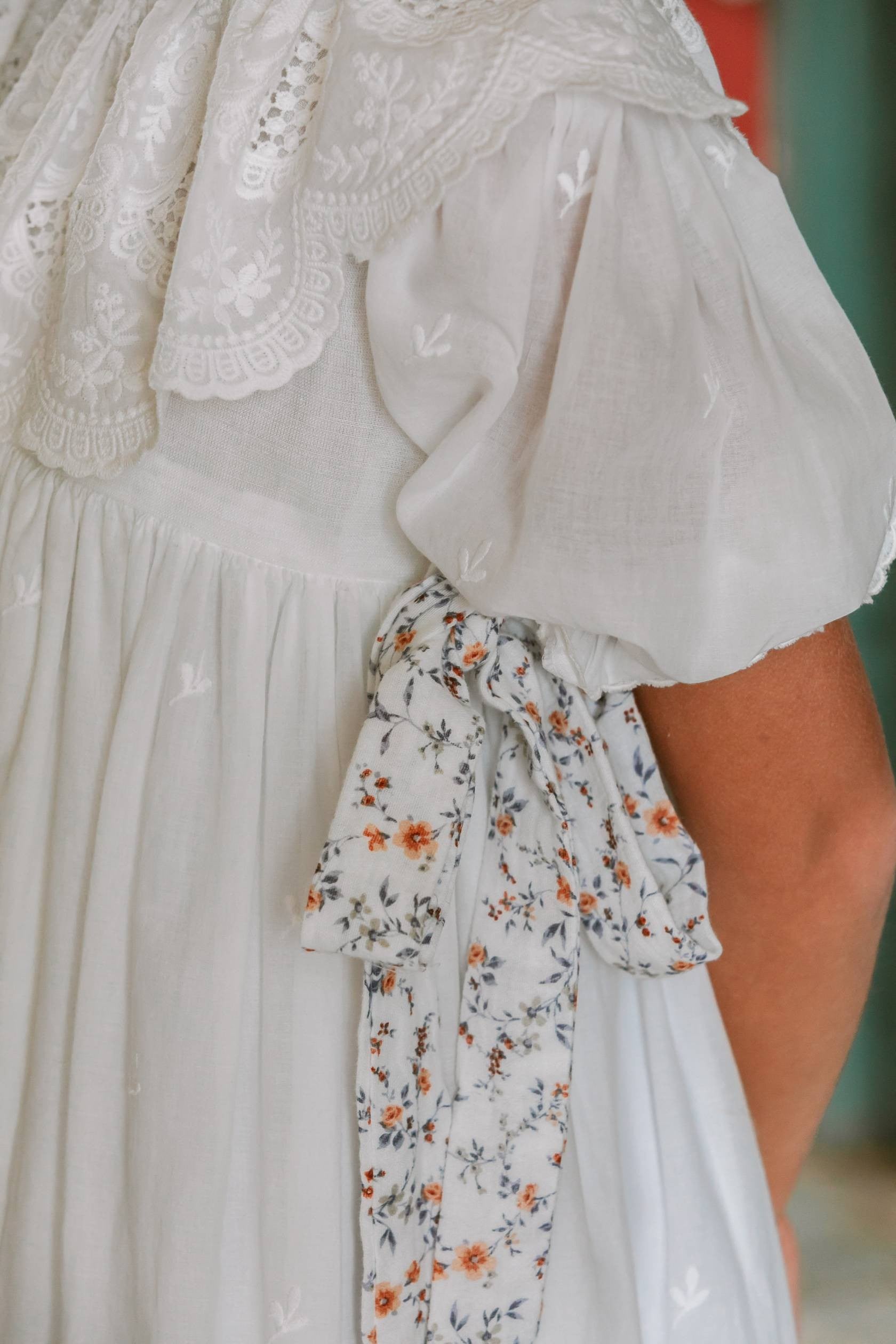 LAZADA DE BAMBULA ESTAMPADA 3 METROS (PRECIO RESERVA)