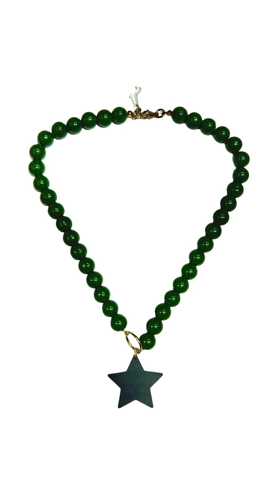 COLLAR ABALORIOS CON ESTRELLA