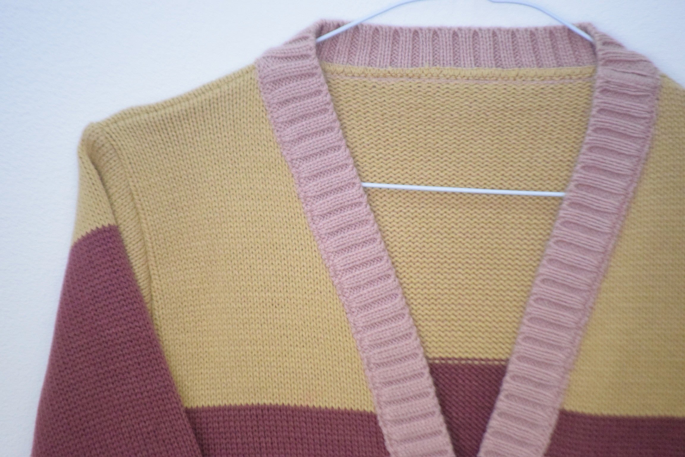 Chaqueta Tricolor rosa-mostaza Chica/Mujer