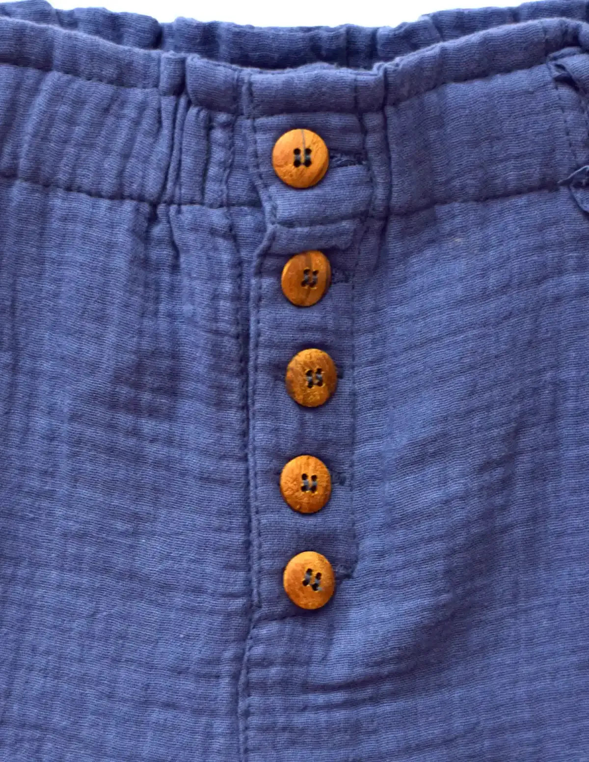 SHORT GASA AZUL