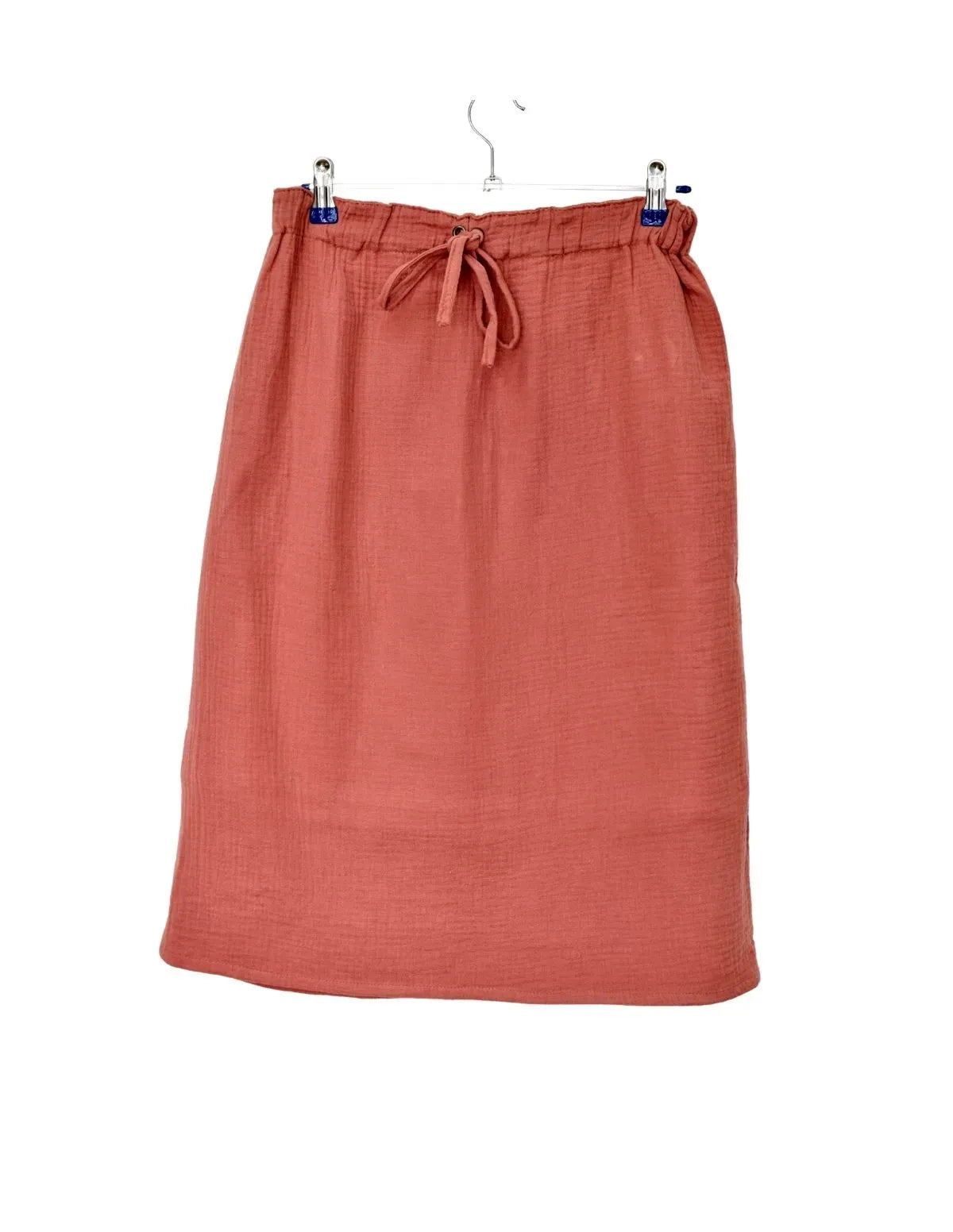 FALDA MIDI ROSA