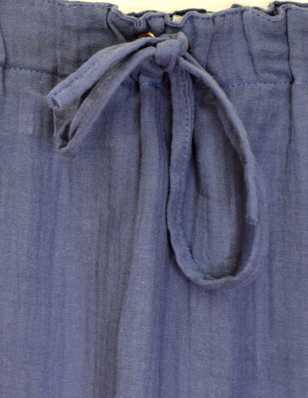 FALDA MIDI AZUL