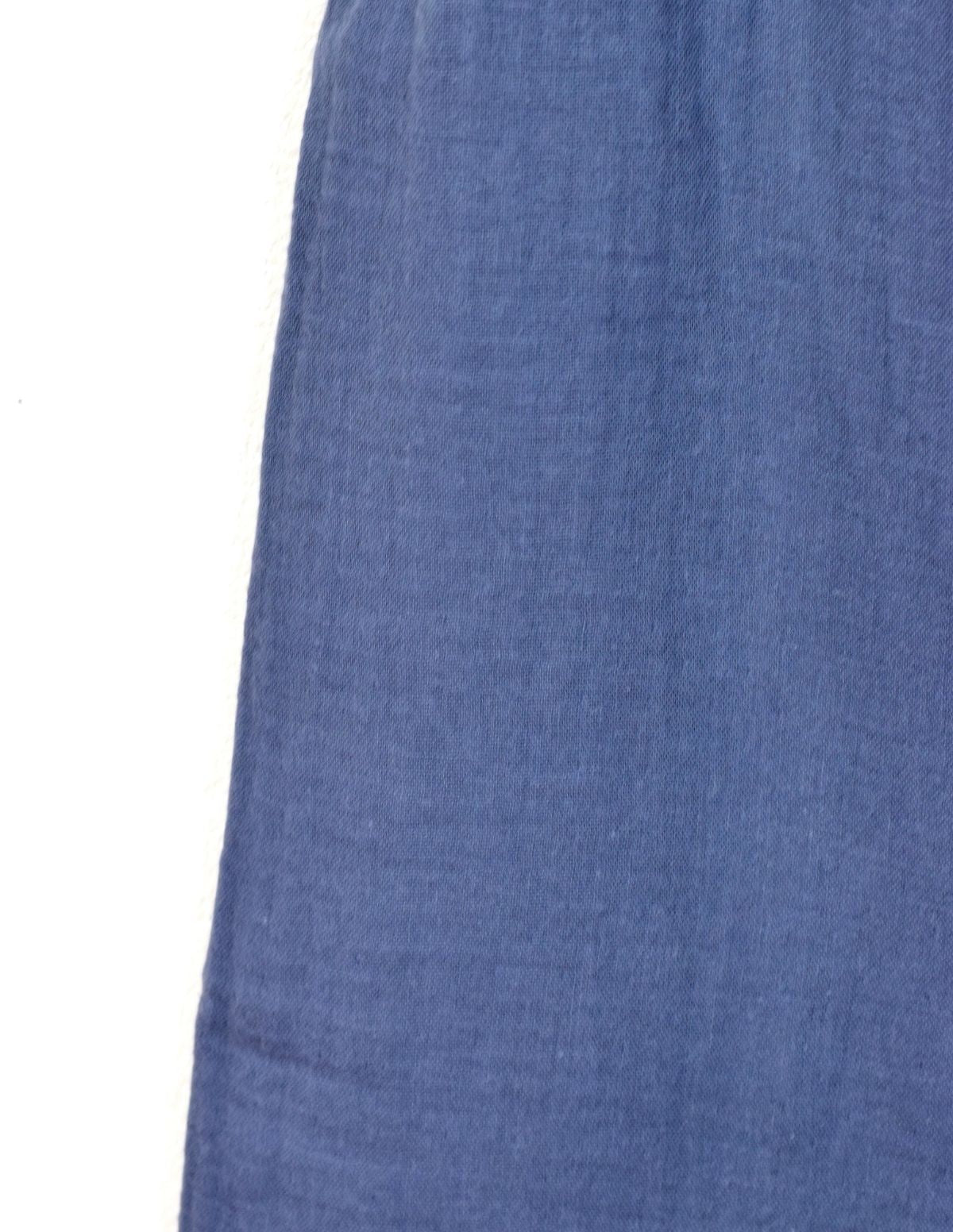 FALDA MIDI AZUL