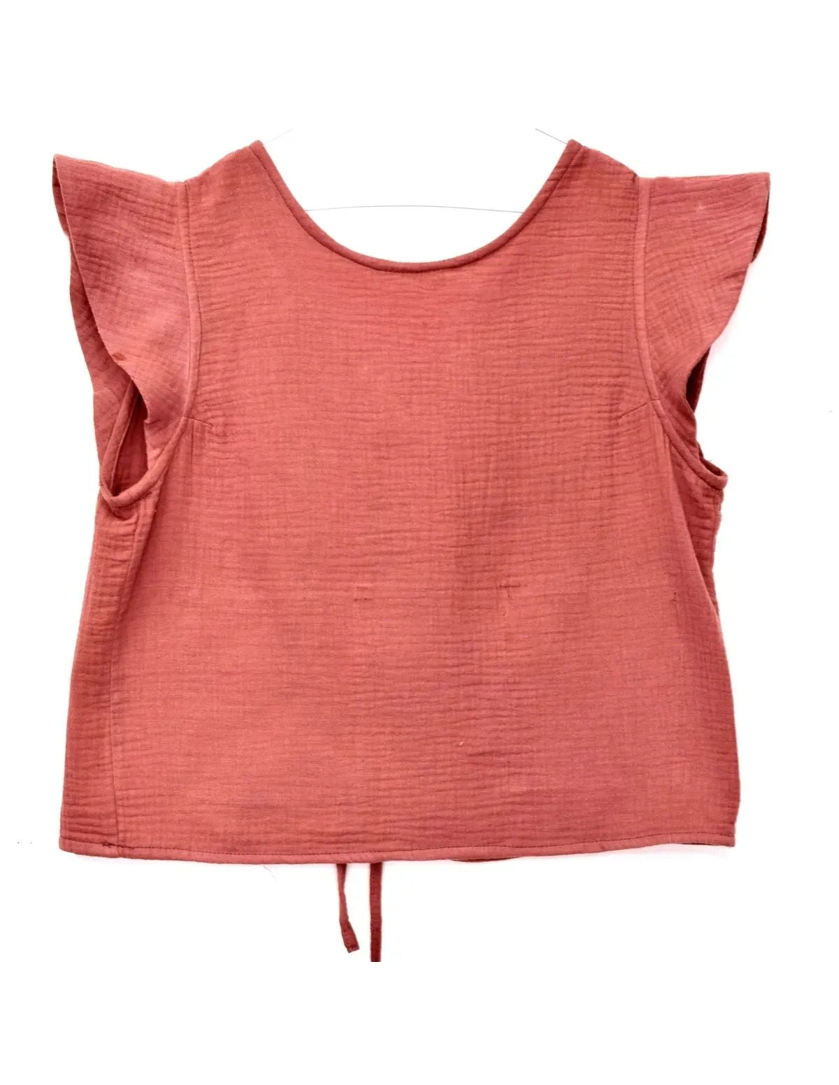 TOP GASA LAZOS ROSA