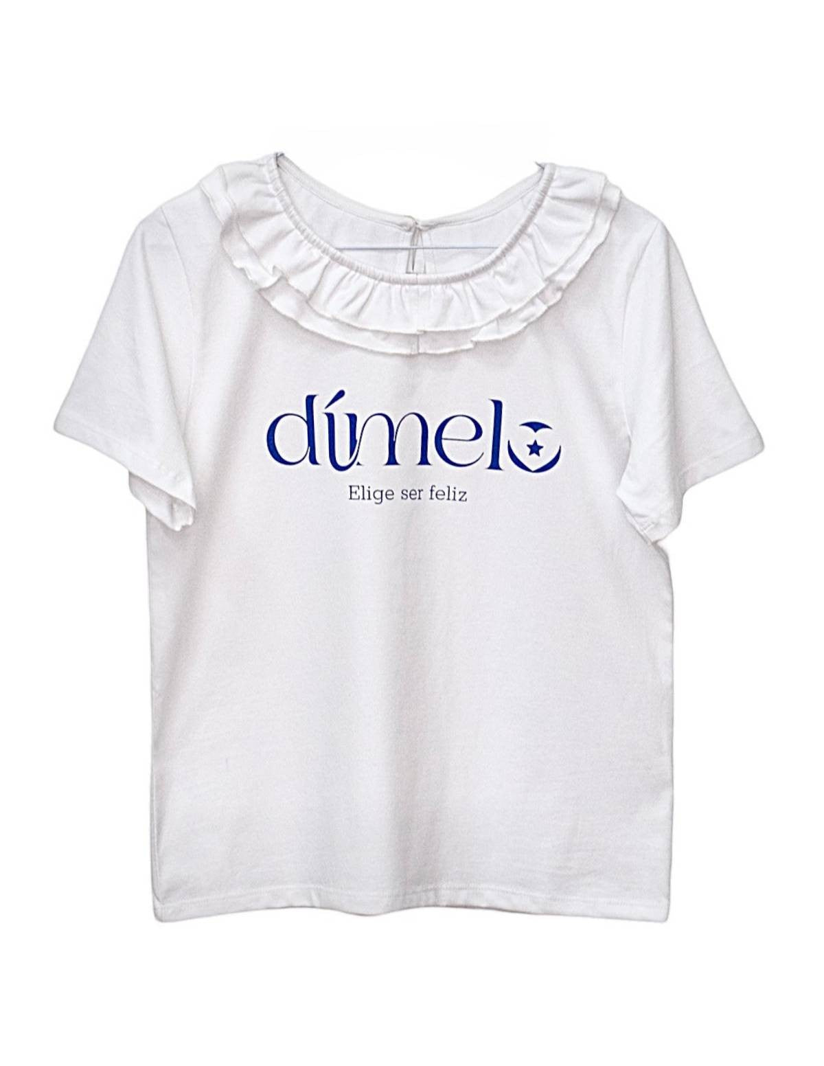CAMISETA DÍMELO ELIGE SER FELIZ NIÑA/TEEN