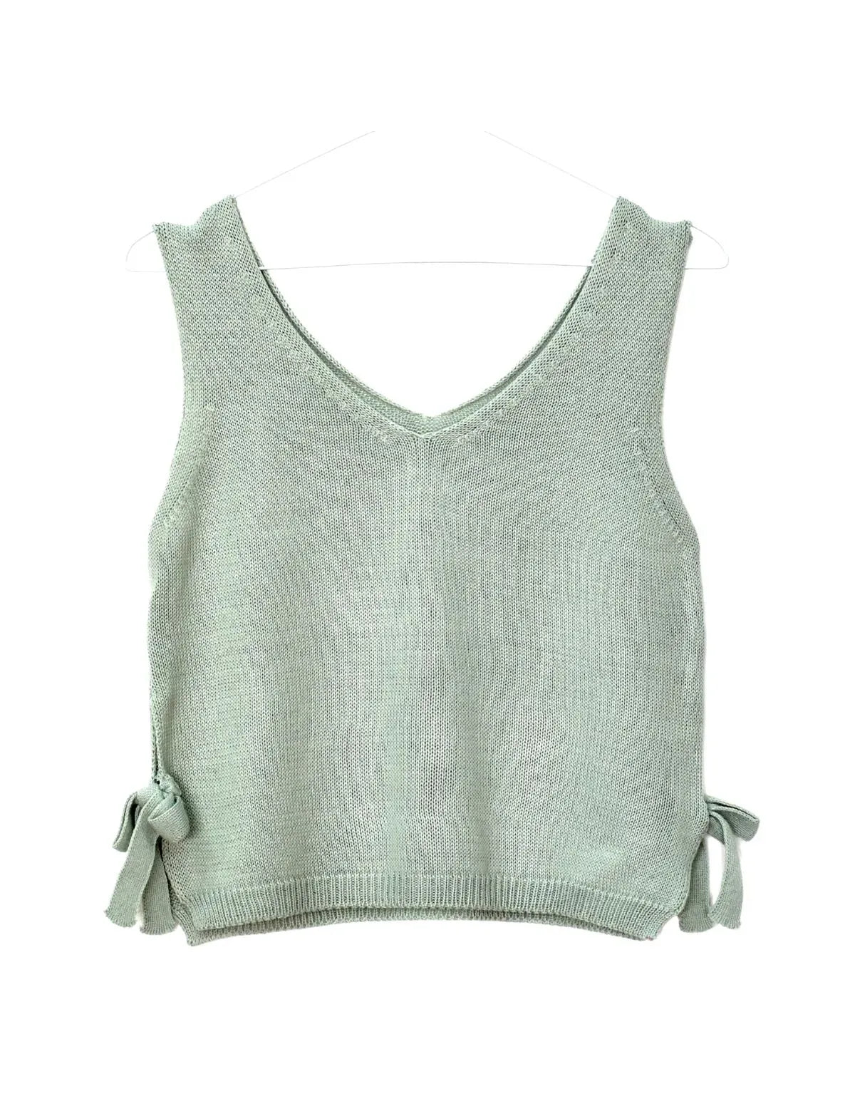 CHALECO PICO LAZOS AGUA NIÑA/TEEN