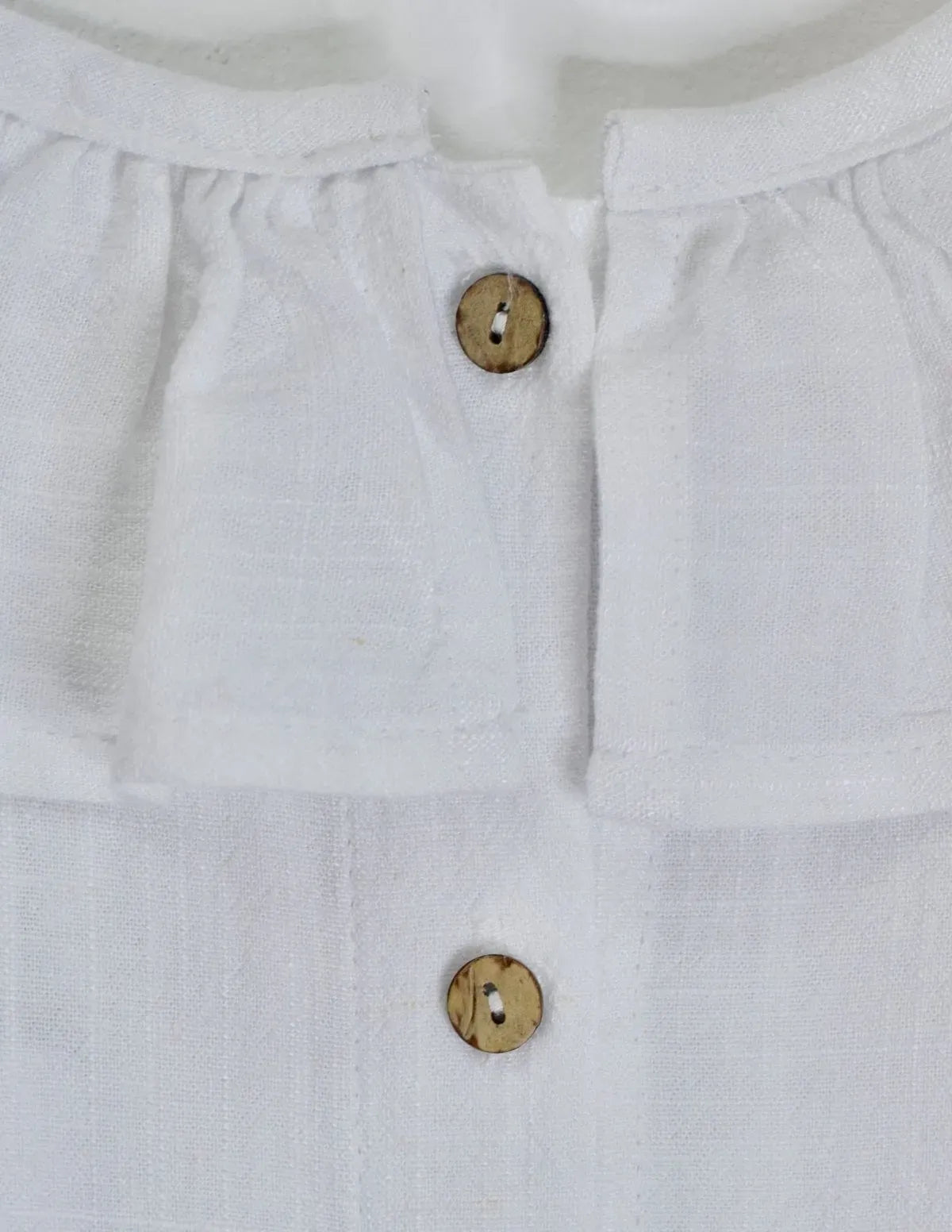 BLUSA LINO FLUIDO BLANCO