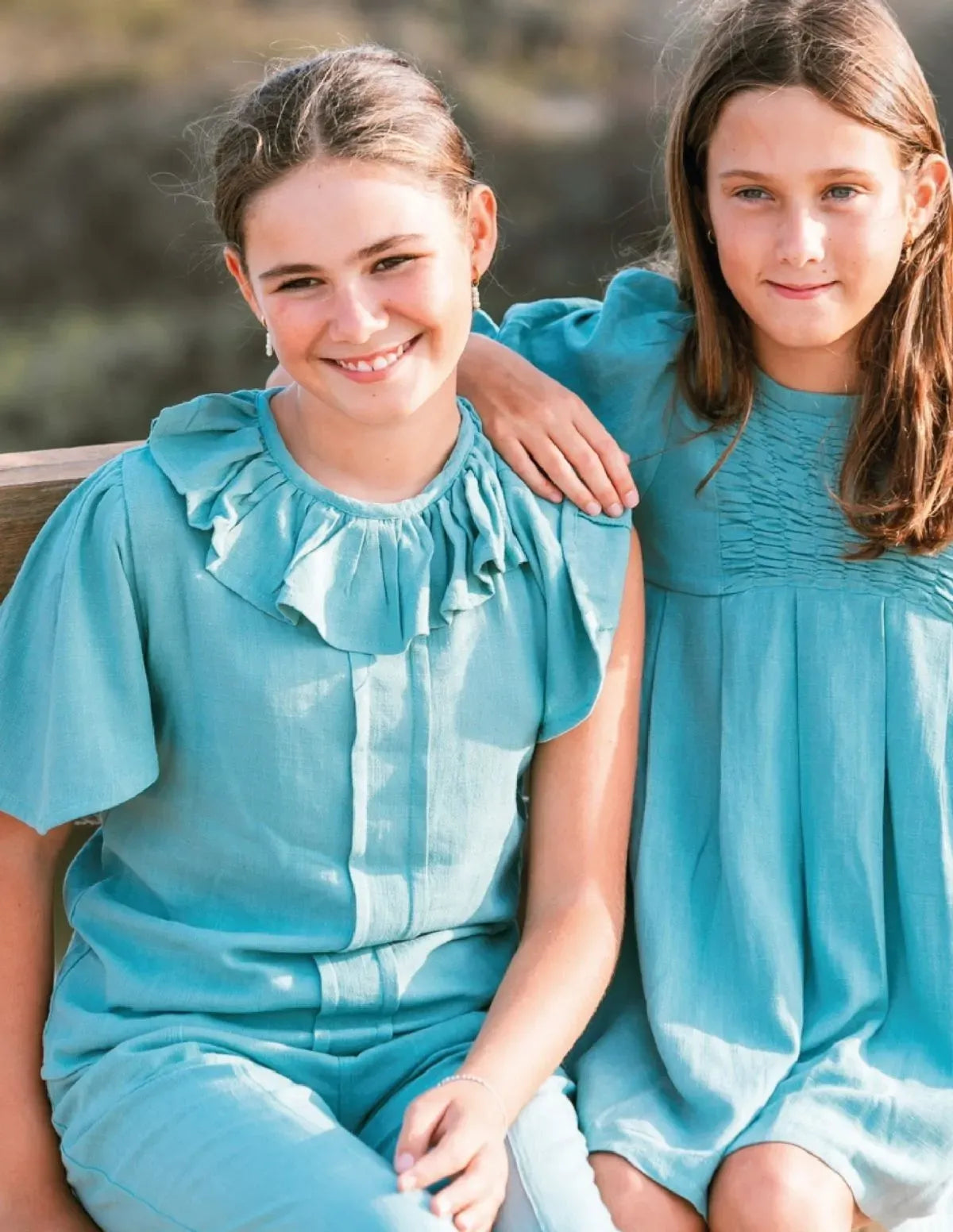 BLUSA LINO FLUIDO AGUA