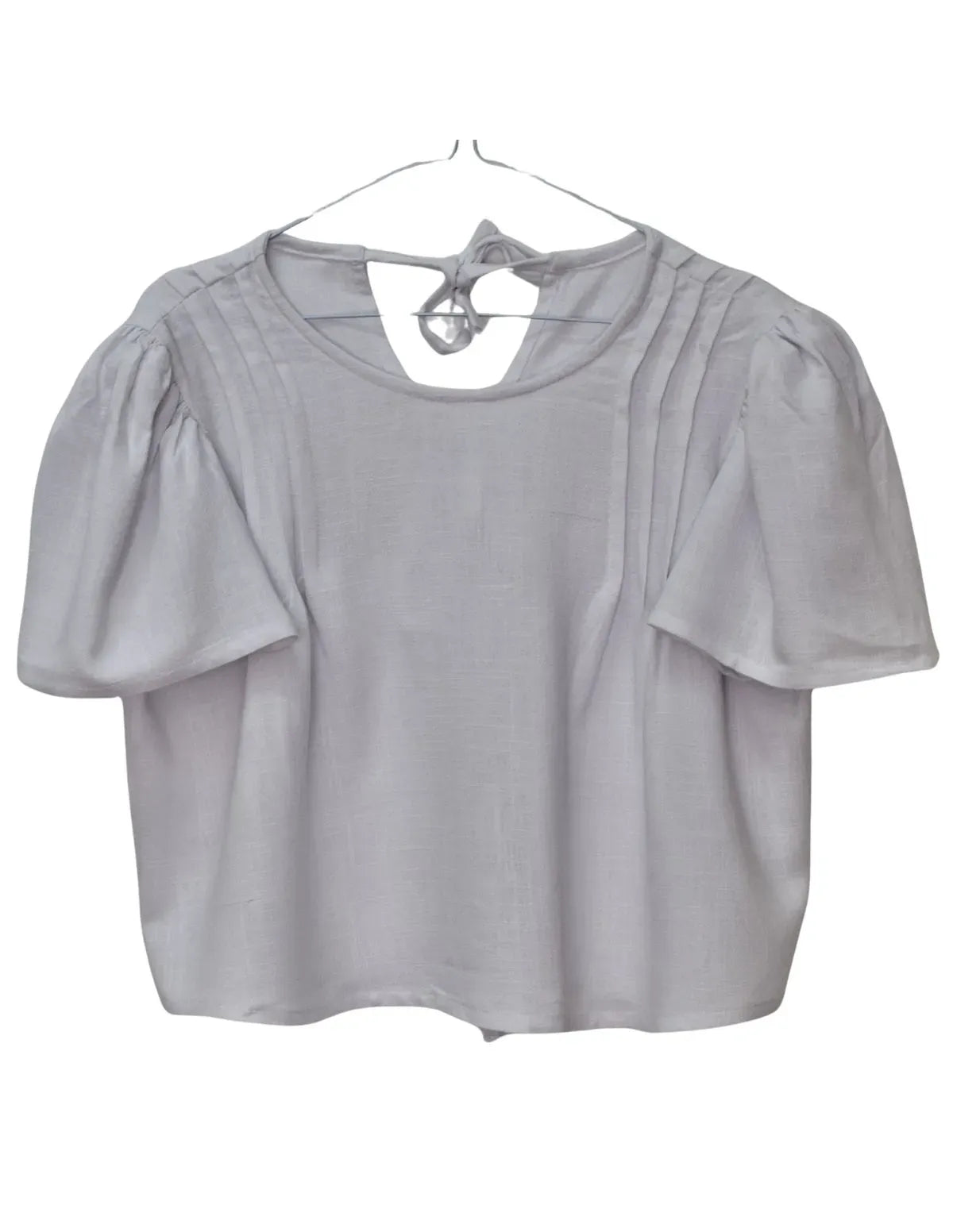 TOP LINO FLUIDO BLANCO