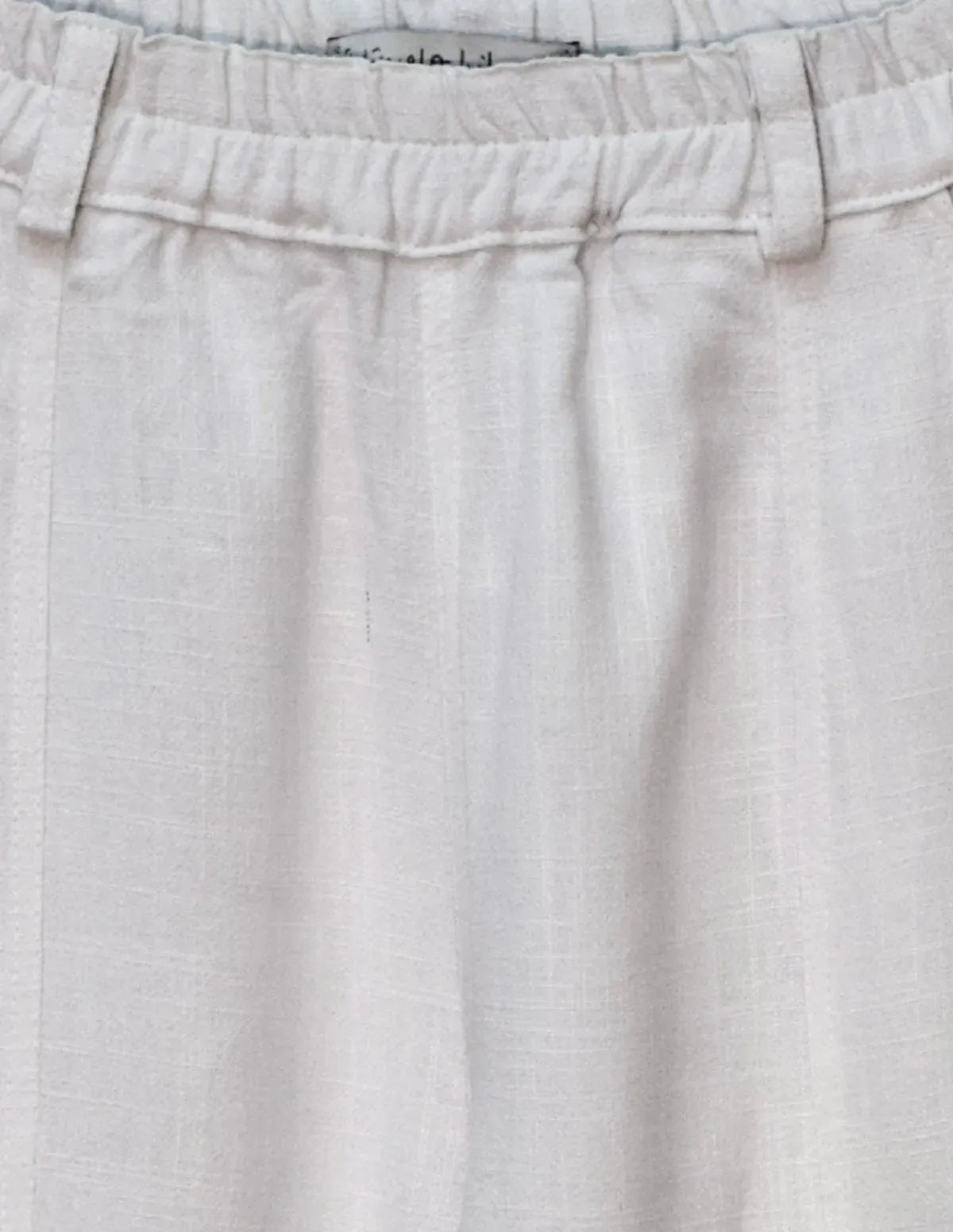 PANTALÓN LINO FLUIDO BLANCO CHICA/WOMAN