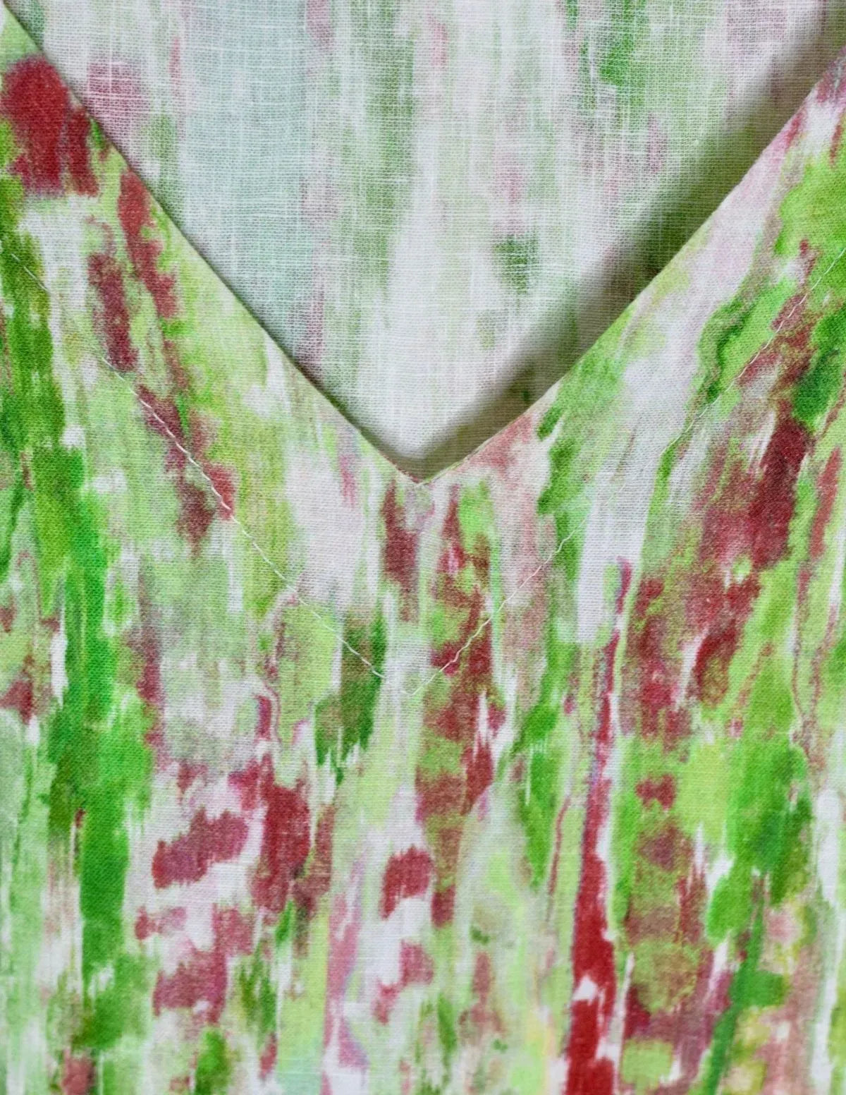 TOP TYE LINO ROSA/VERDE