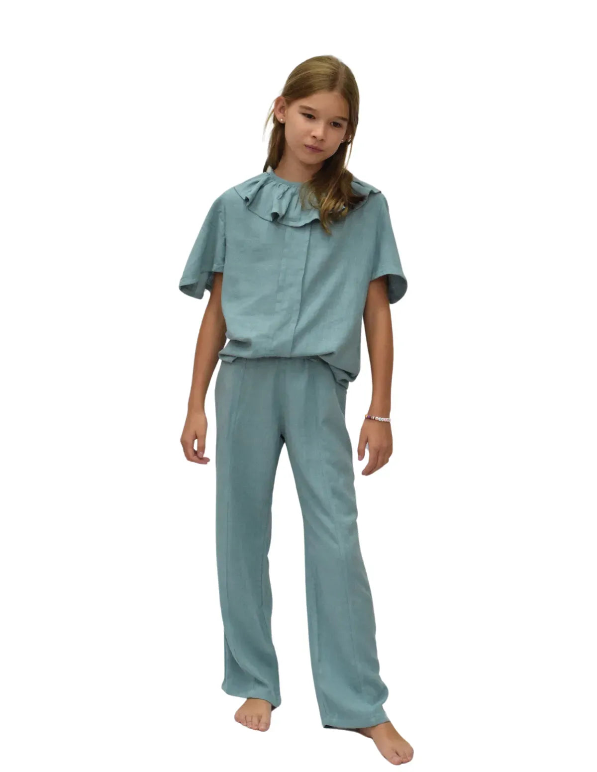 PANTALÓN LINO FLUIDO AGUA NIÑA/TEEN