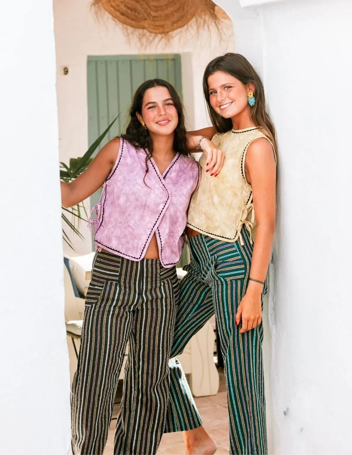 TOP TYE DYE LISO MOSTAZA