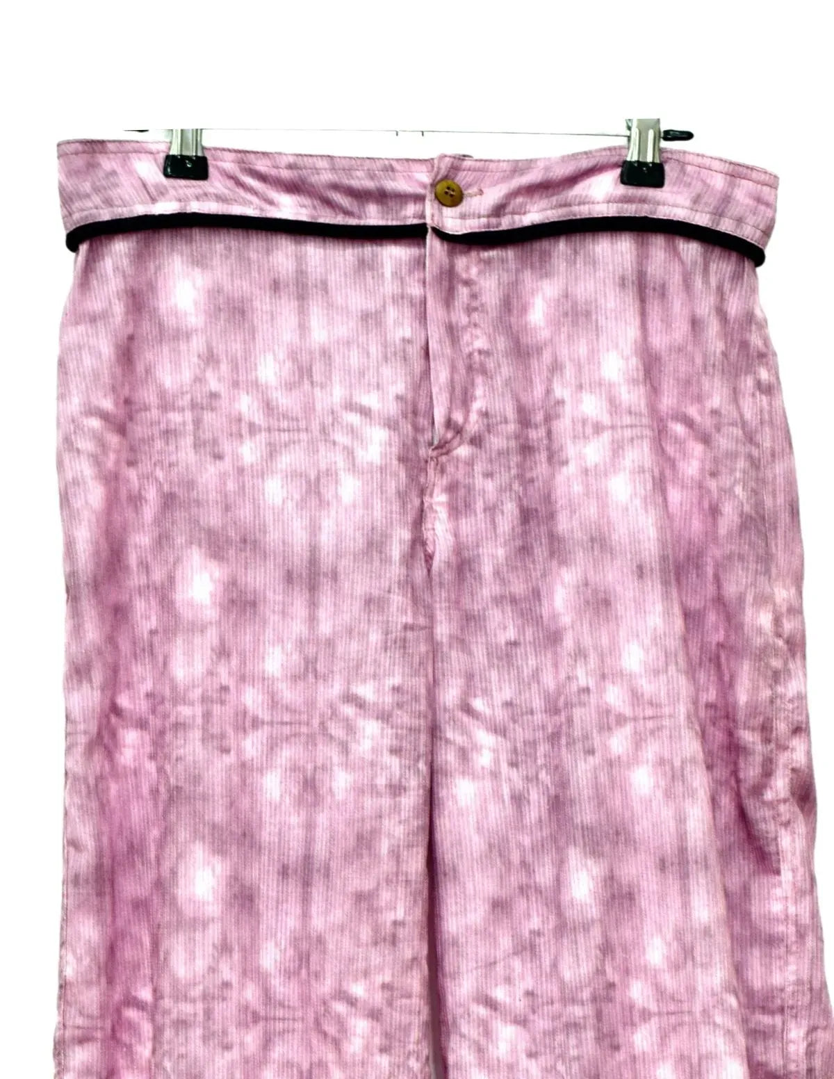 PANTALÓN TYE DYE LISO MALVA