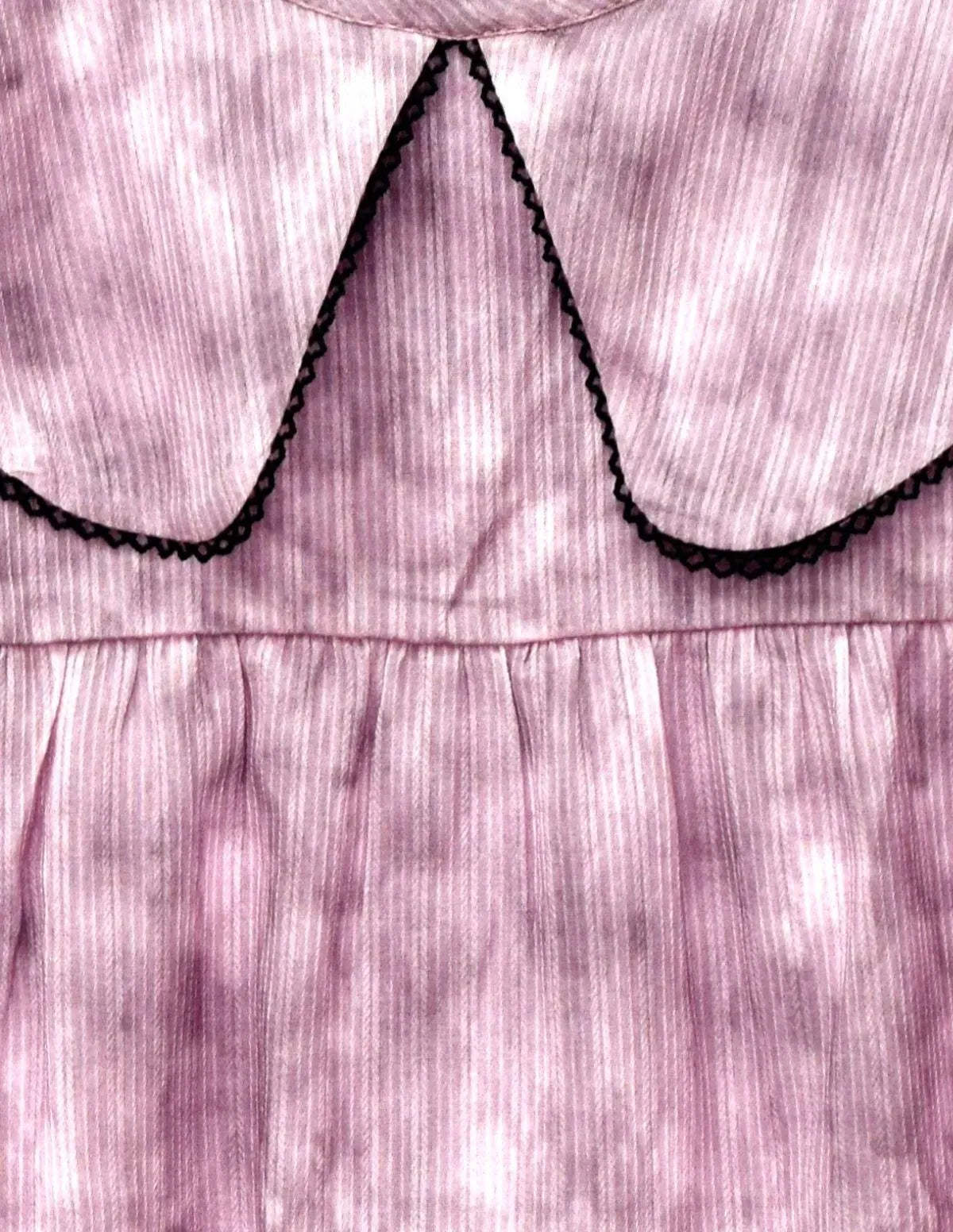 BLUSA TYE DYE LISO MALVA