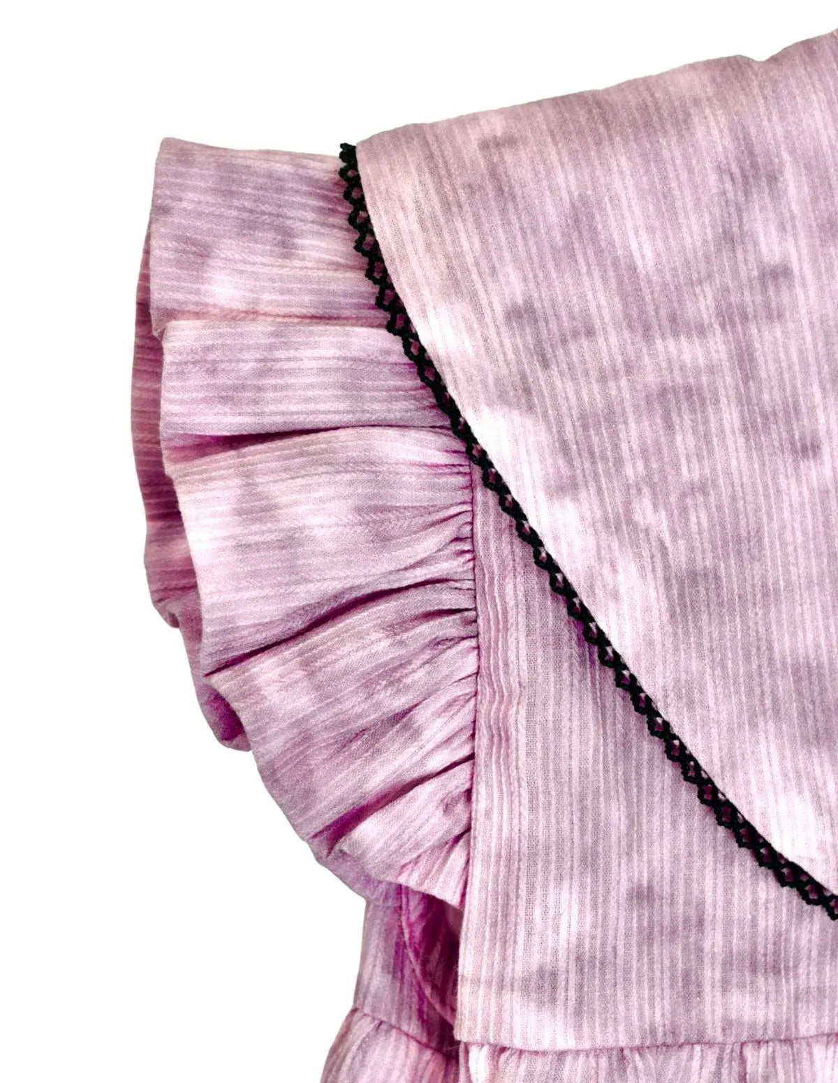 BLUSA TYE DYE LISO MALVA