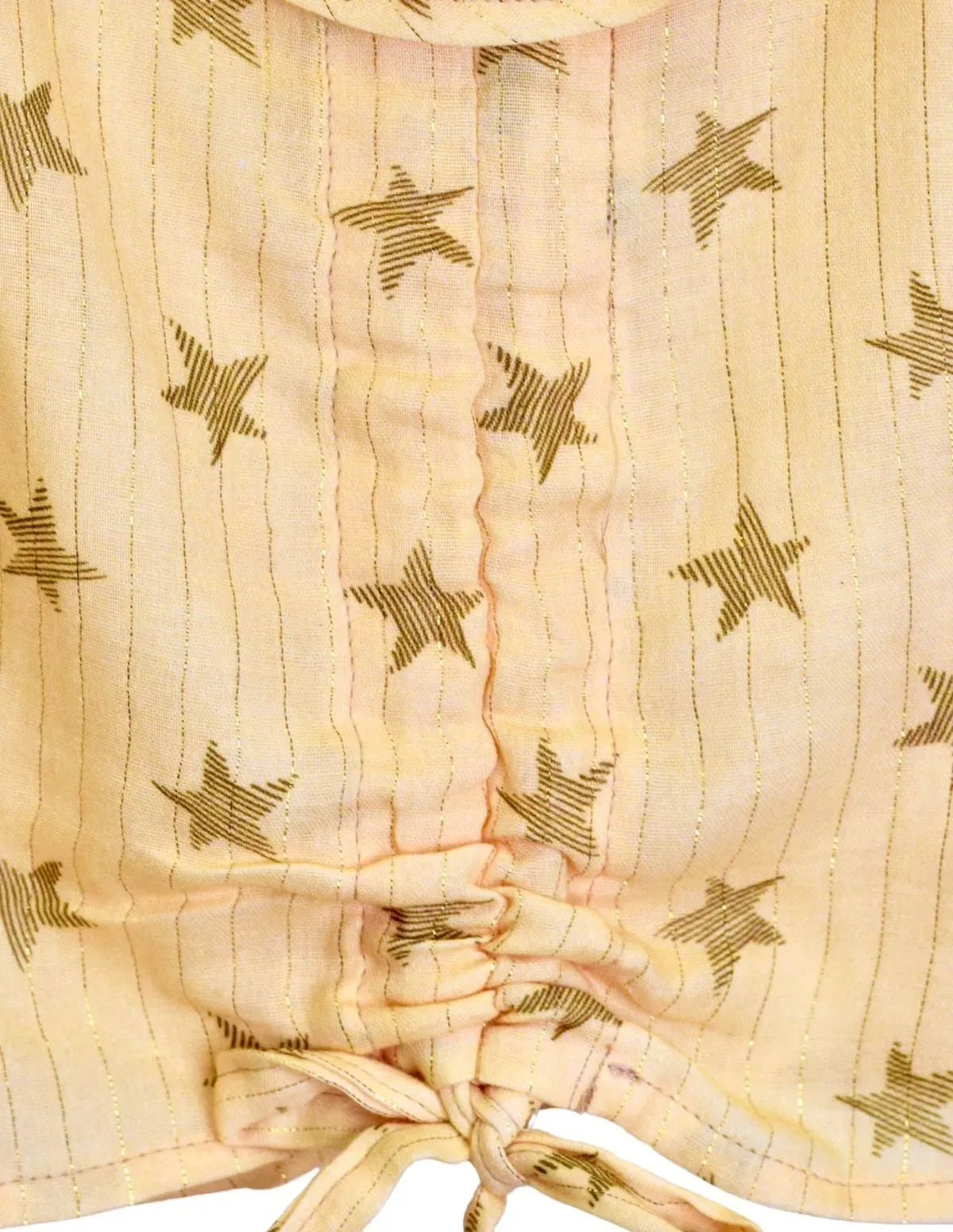 BLUSA ESTRELLAS MOSTAZA