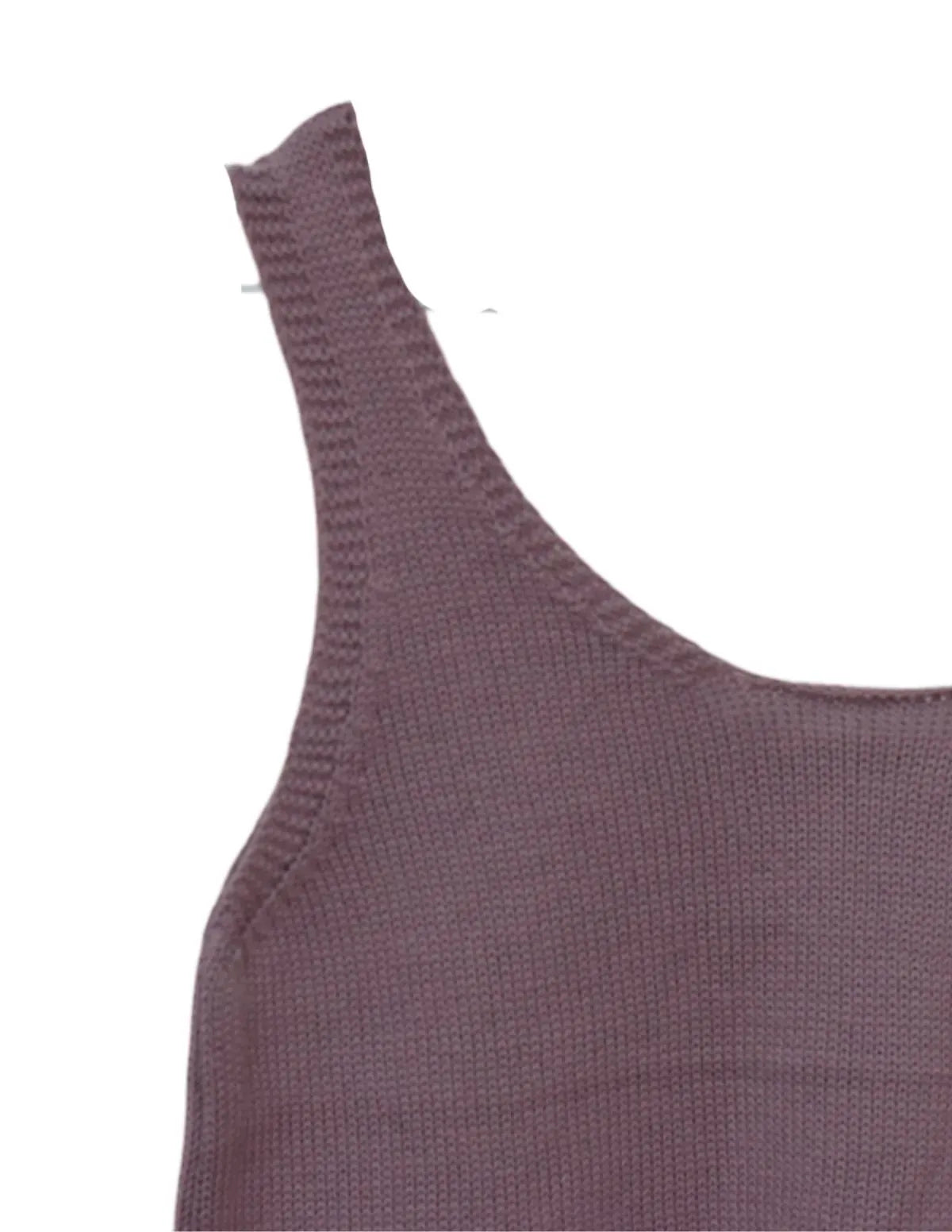 TOP TIRANTES PUNTO MALVA CHICA/WOMAN