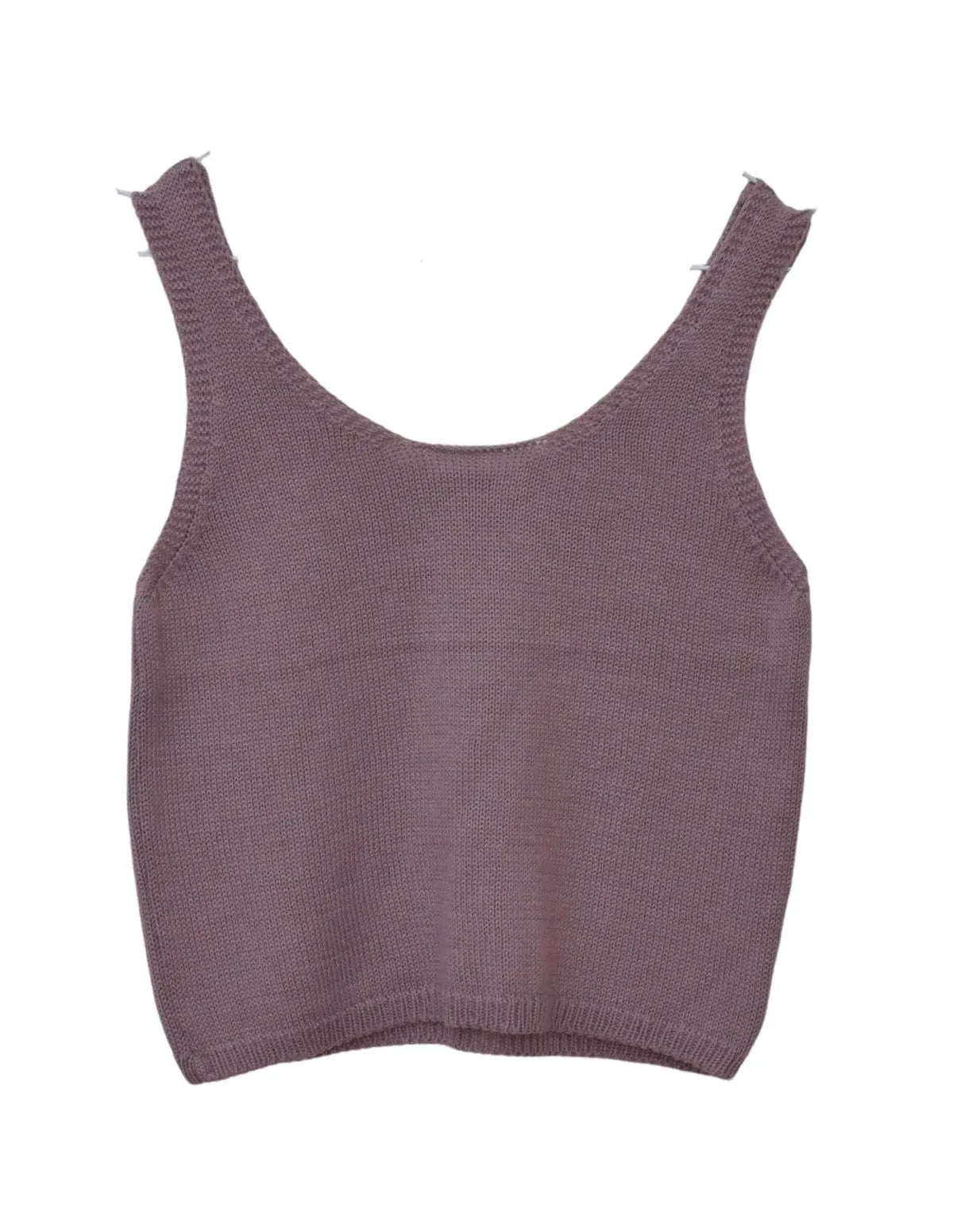 TOP TIRANTES PUNTO MALVA CHICA/WOMAN