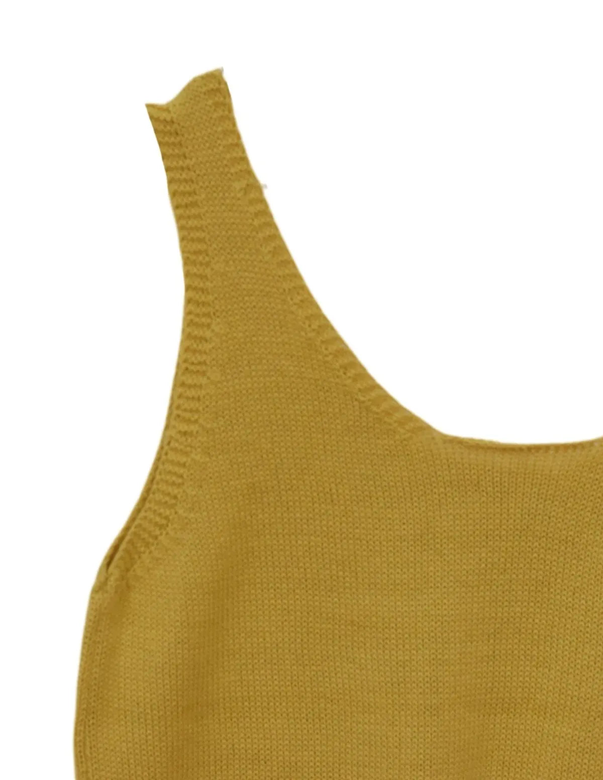 TOP TIRANTES PUNTO MOSTAZA CHICA/WOMAN