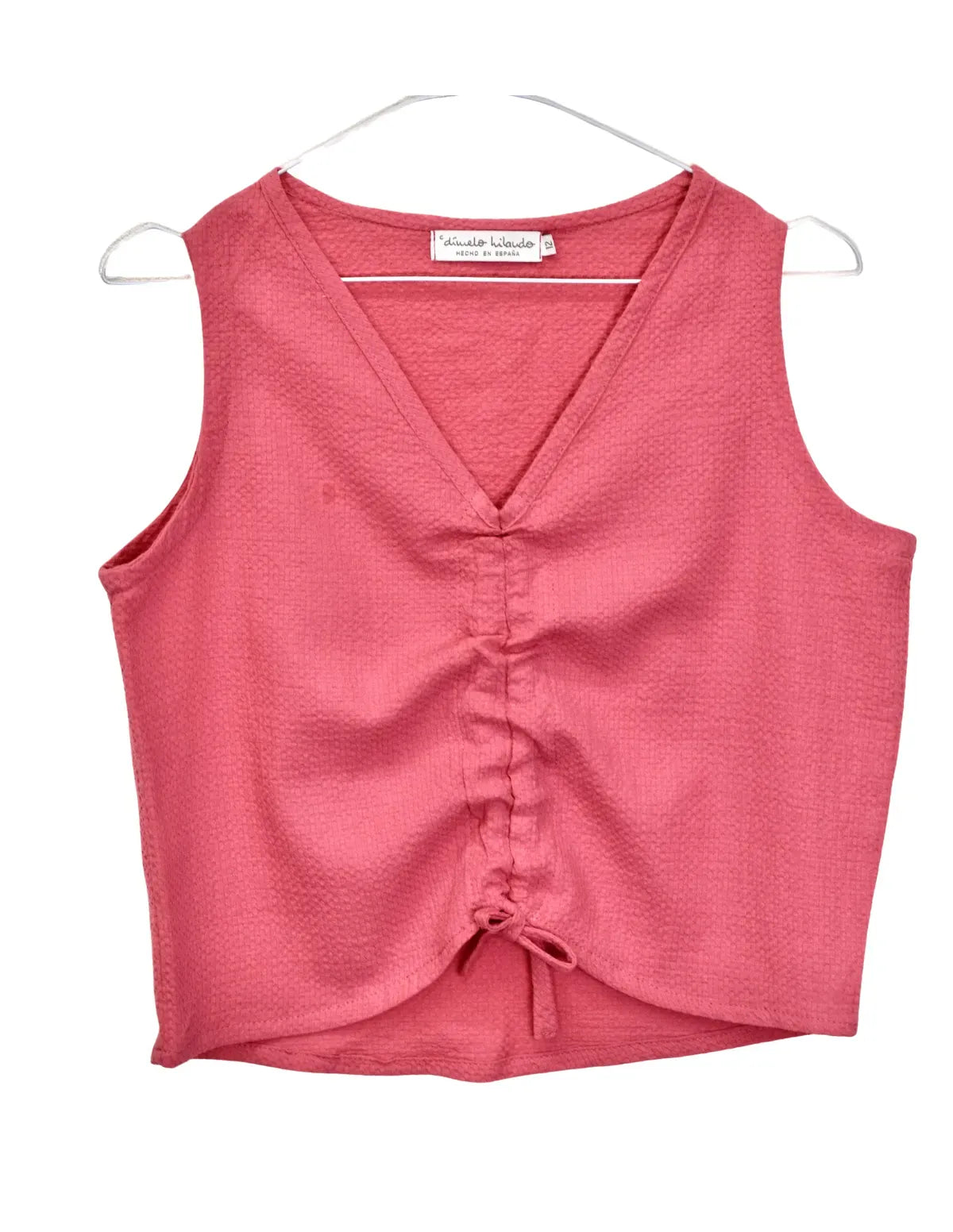 BLUSA CINTAS FRESA