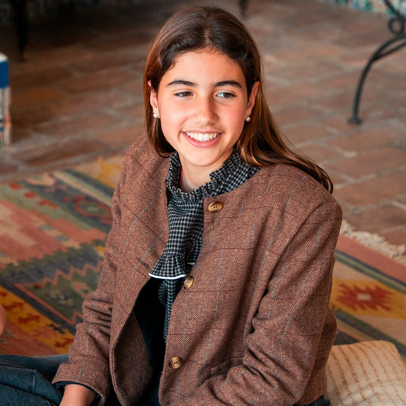 CHAQUETA CHANEL CAMEL NIÑA/TEEN