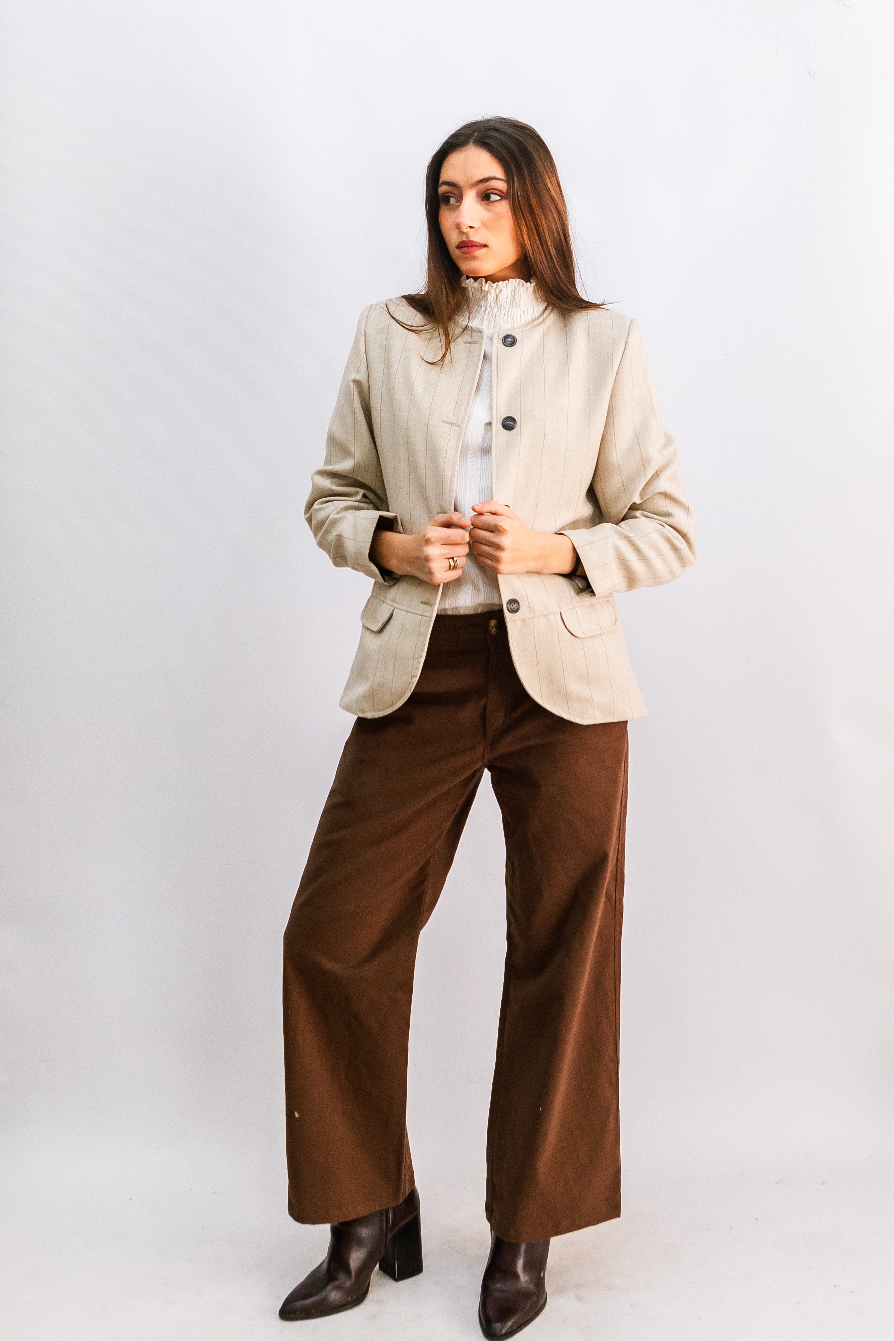LONG BEIGE JACKET