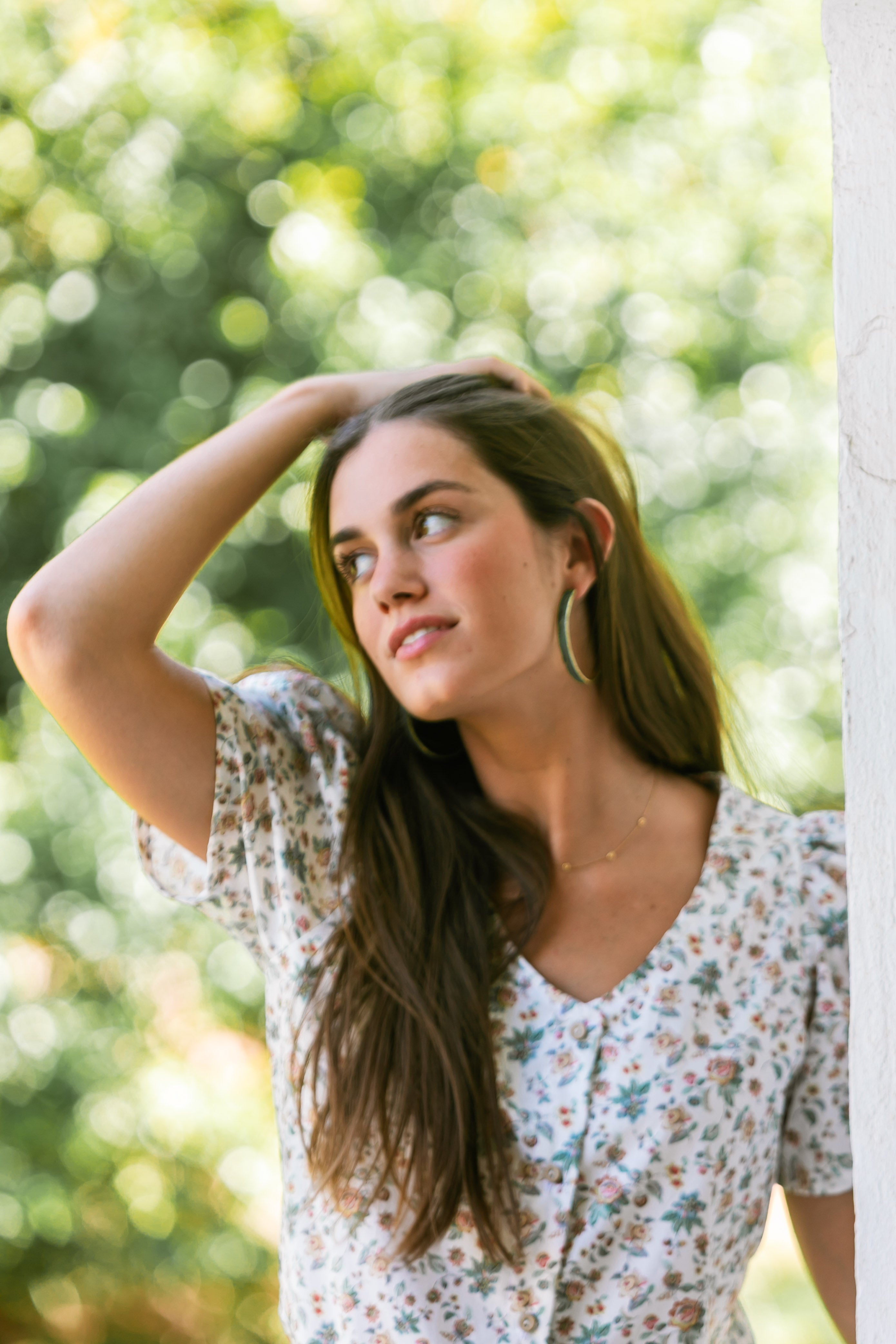 BLUSA VINTAGE FLORES